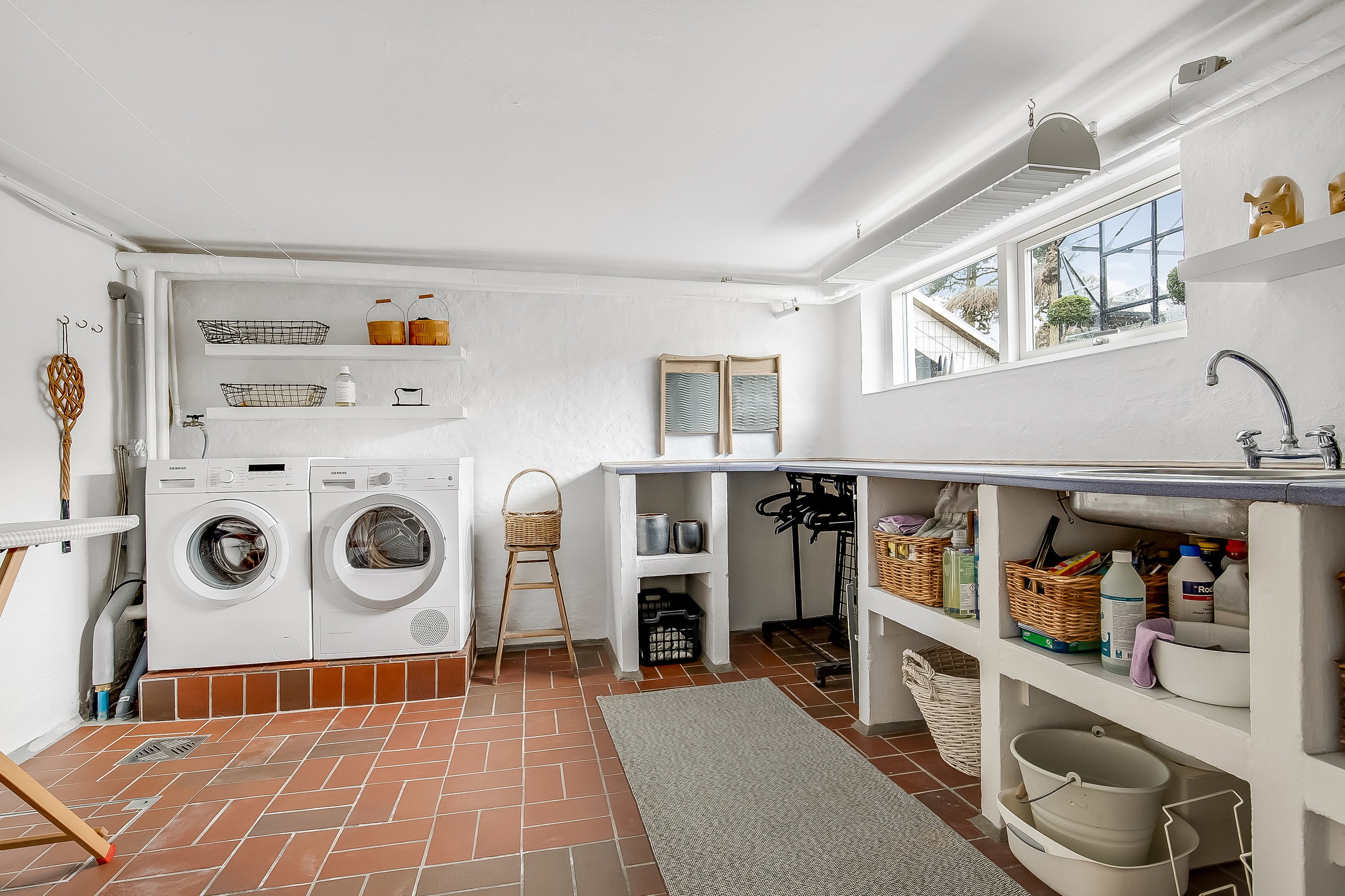 Fremhævet vaskerum billede i fuldskærmstilstand. Billede af Elsdyrvej 2, 7100 Vejle