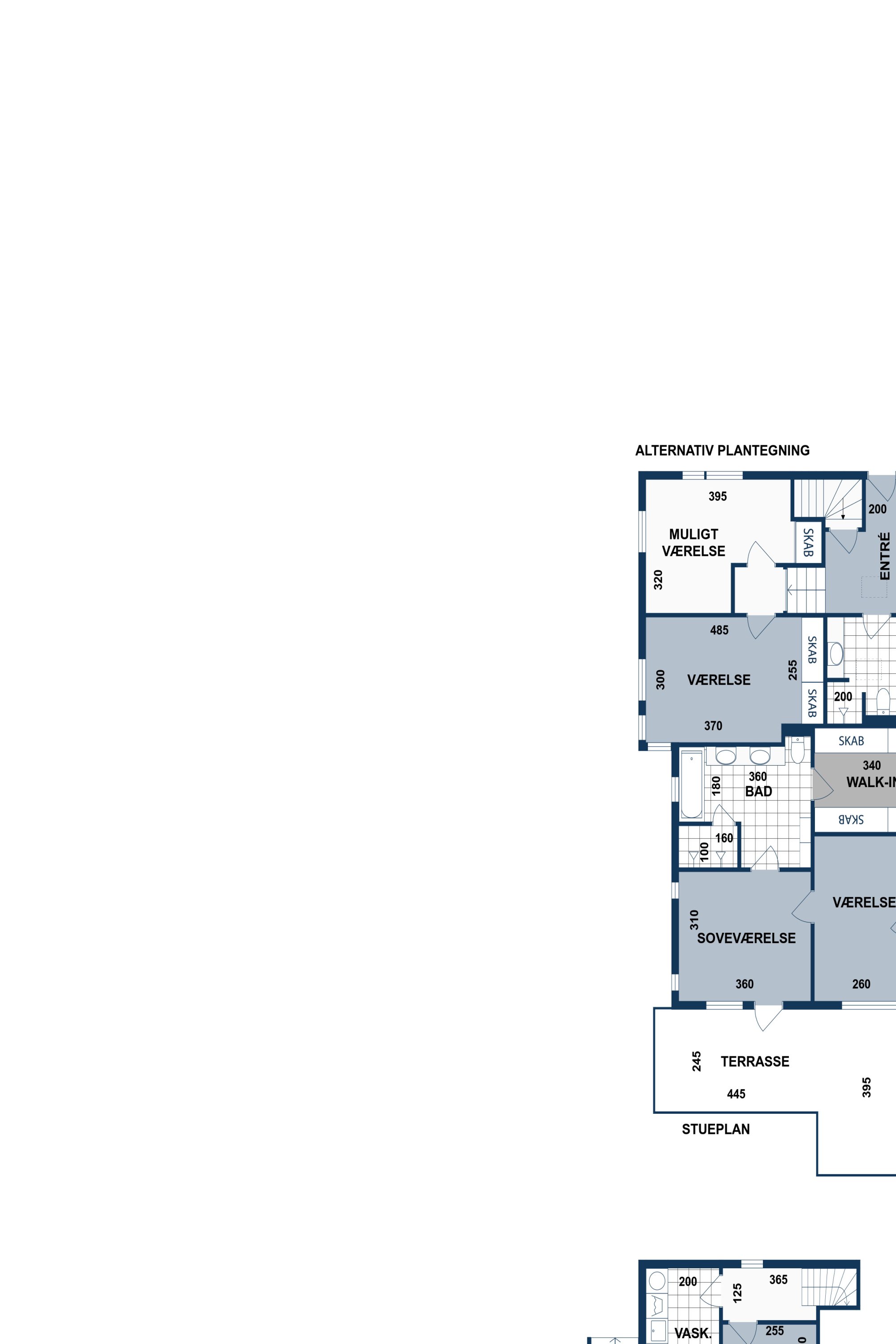 Plantegninger billede af Vildrosevej 42, Hareskov, 3500 Værløse