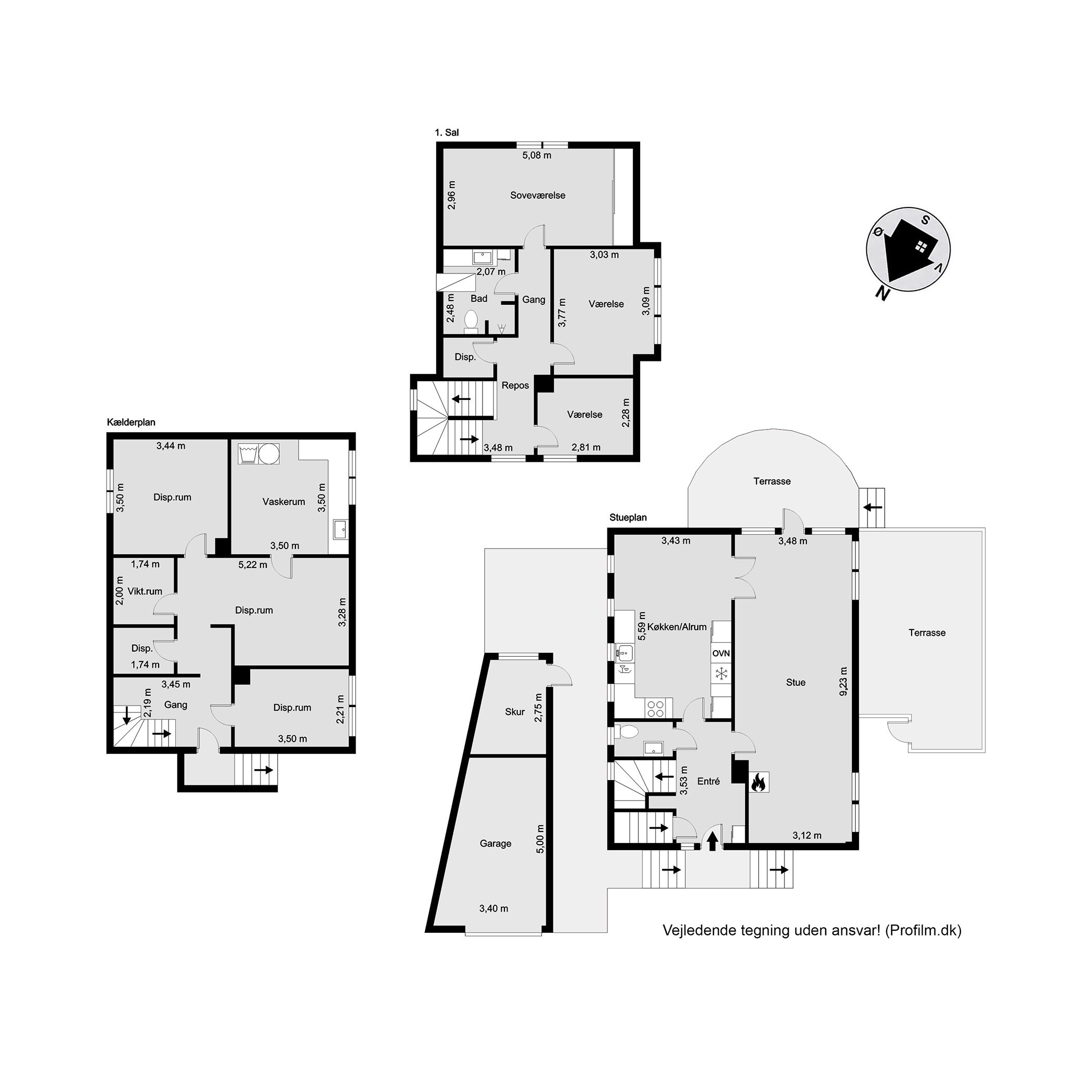 Plantegninger billede af Elsdyrvej 2, 7100 Vejle