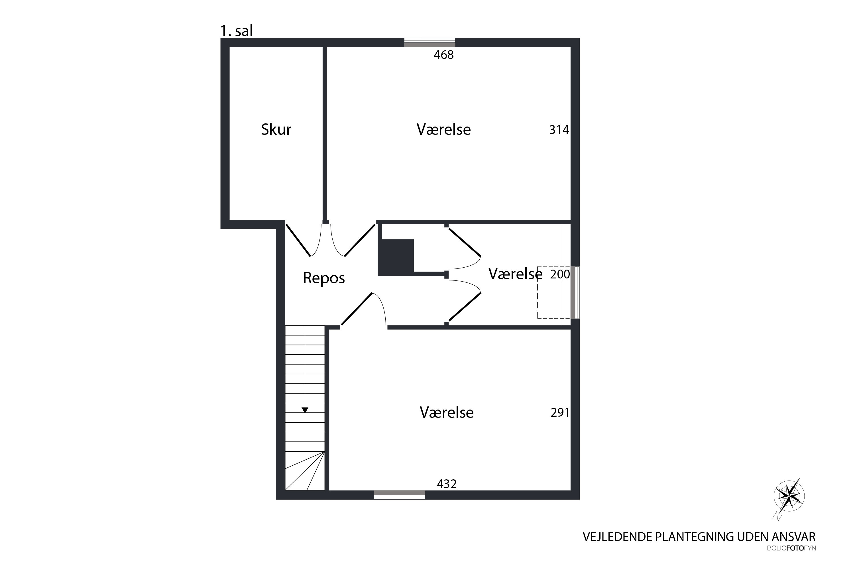 Plantegninger billede af Fynshovedvej 514, 5390 Martofte