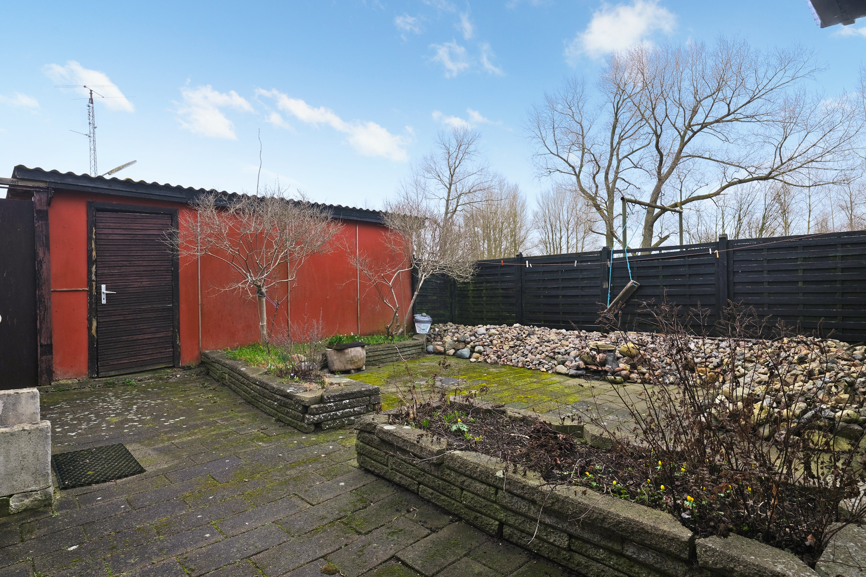 Fremhævet terrasse billede i fuldskærmstilstand. Billede af Fynshovedvej 514, 5390 Martofte