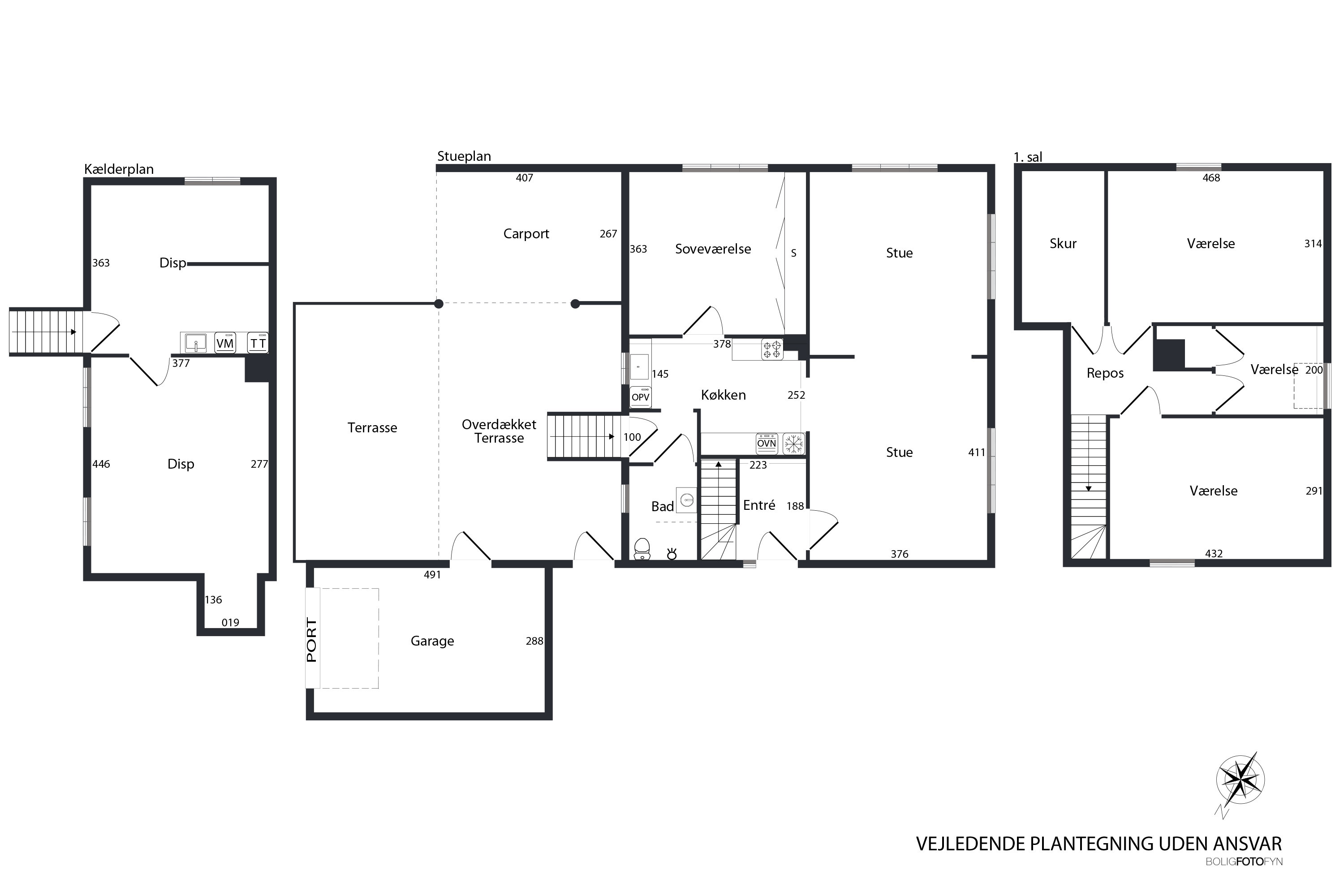 Plantegninger billede af Fynshovedvej 514, 5390 Martofte