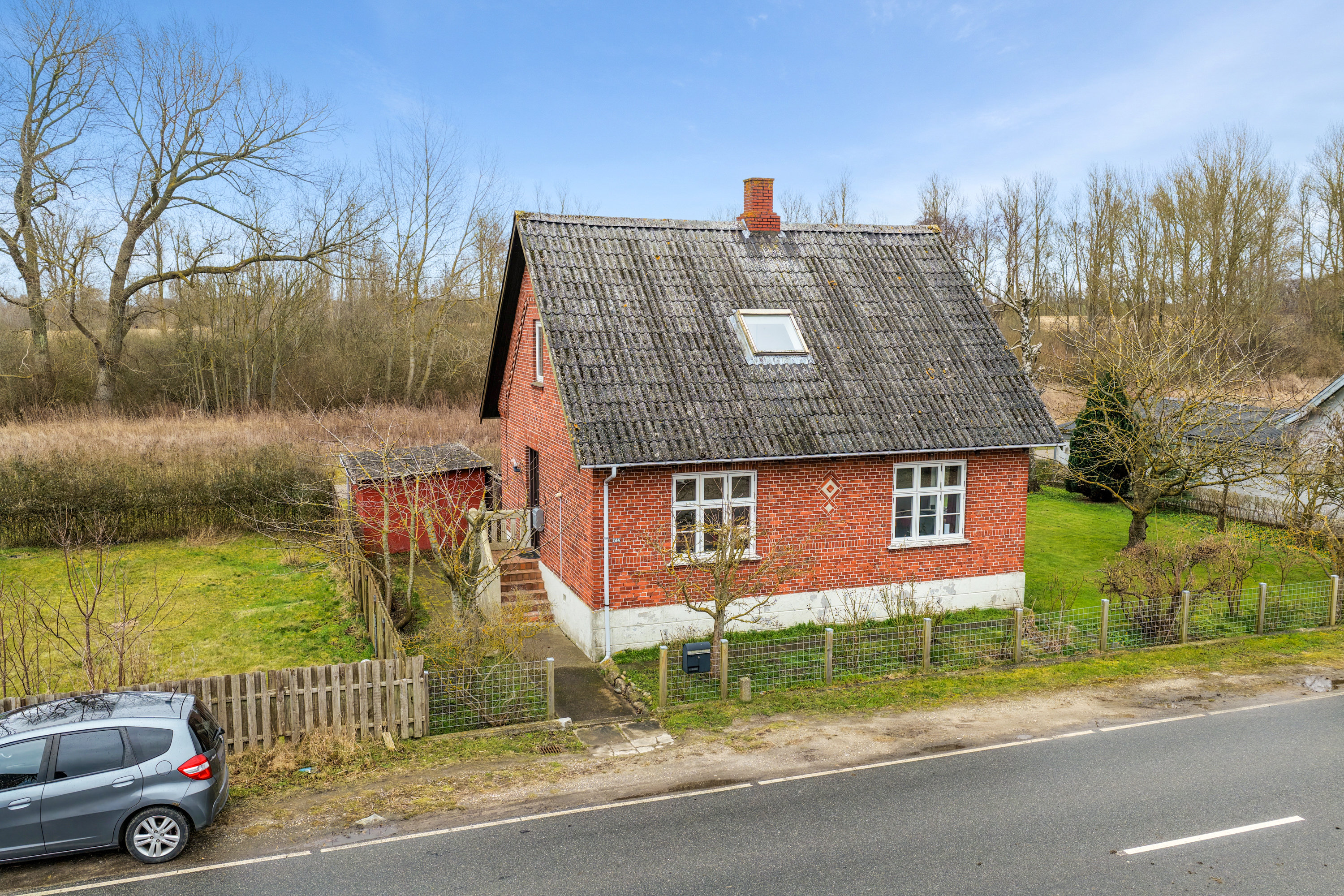 Fremhævet facade billede i fuldskærmstilstand. Billede af Fynshovedvej 514, 5390 Martofte