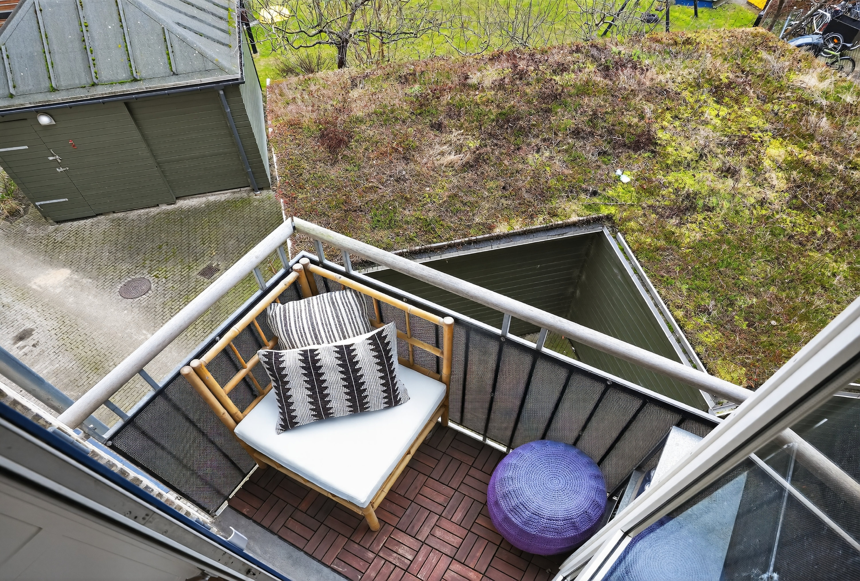 Fremhævet altan billede i fuldskærmstilstand. Billede af Horsekildevej 24, 1. th., 2500 Valby