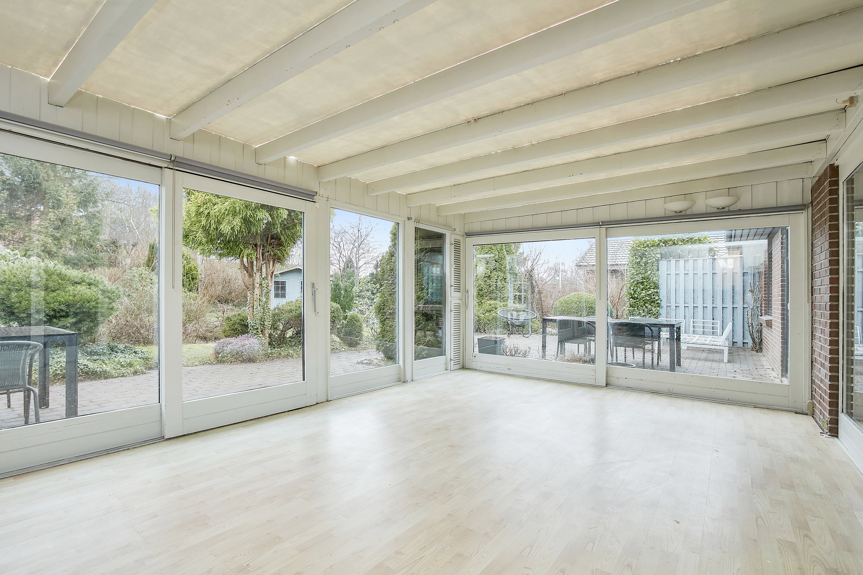 Fremhævet udestue billede i fuldskærmstilstand. Billede af Tornbjerg 45, 8732 Hovedgård