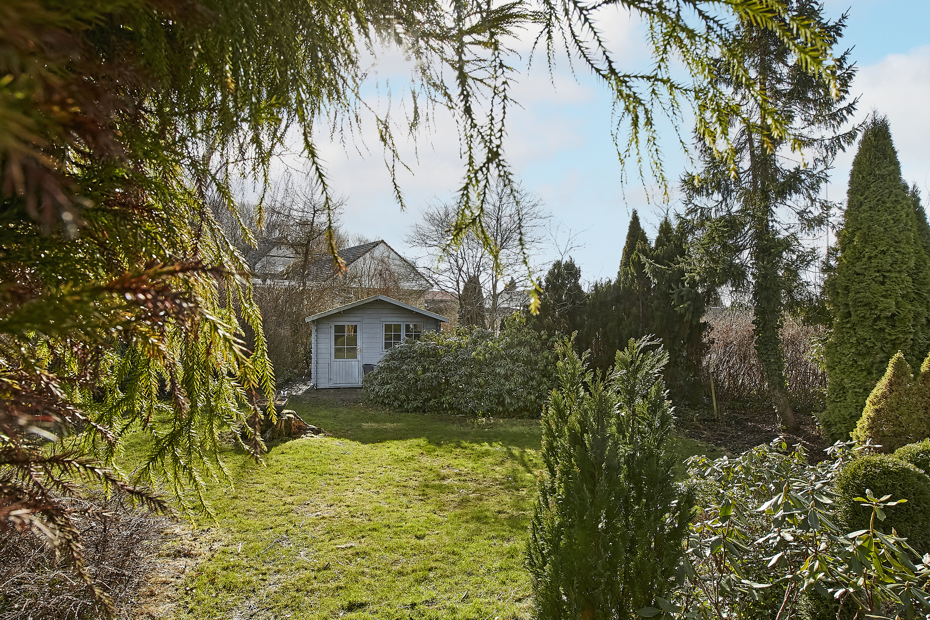 Fremhævet have billede i fuldskærmstilstand. Billede af Tornbjerg 45, 8732 Hovedgård