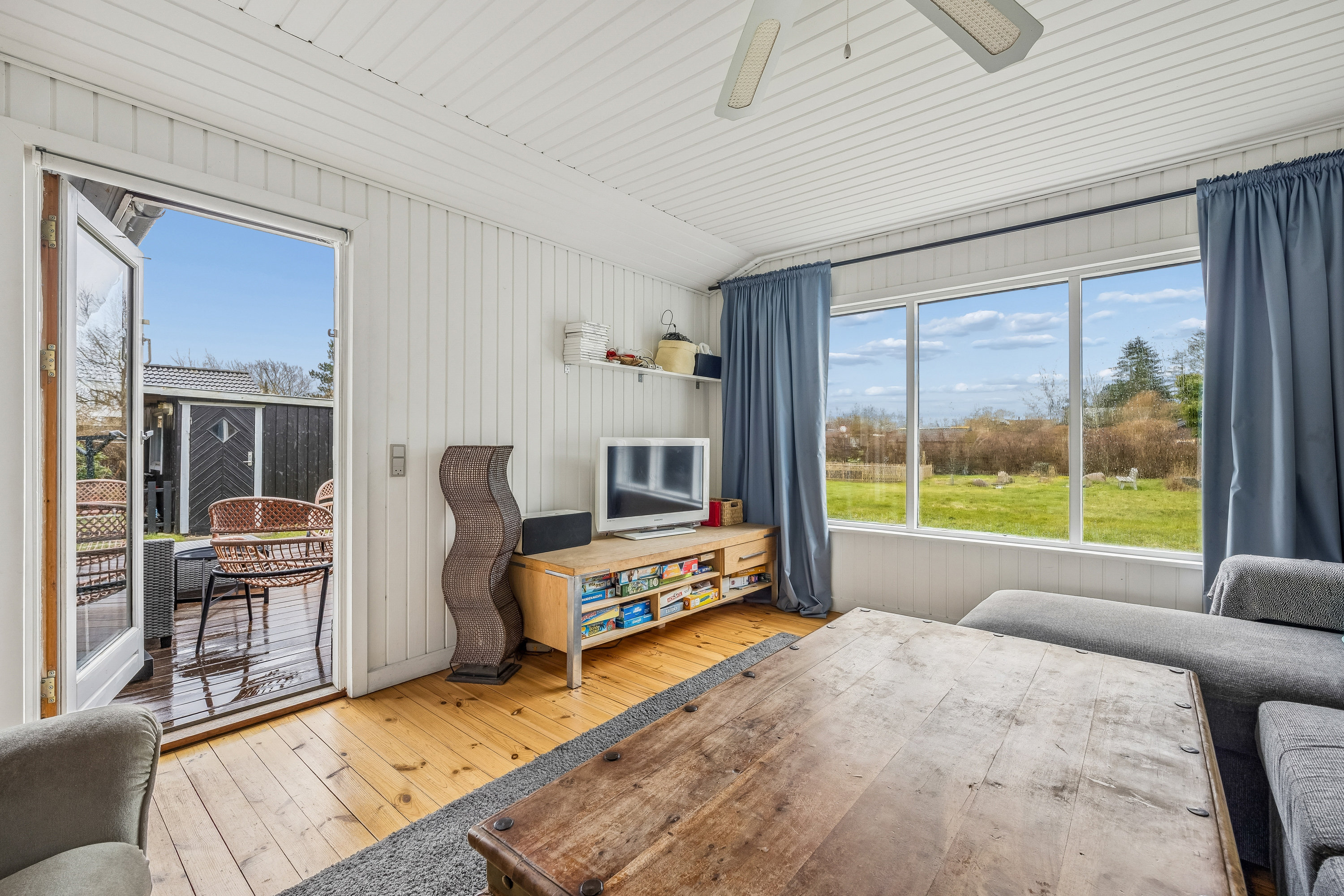 Fremhævet stue billede i fuldskærmstilstand. Billede af Bygvænget 6, Dalby Strand, 4281 Gørlev