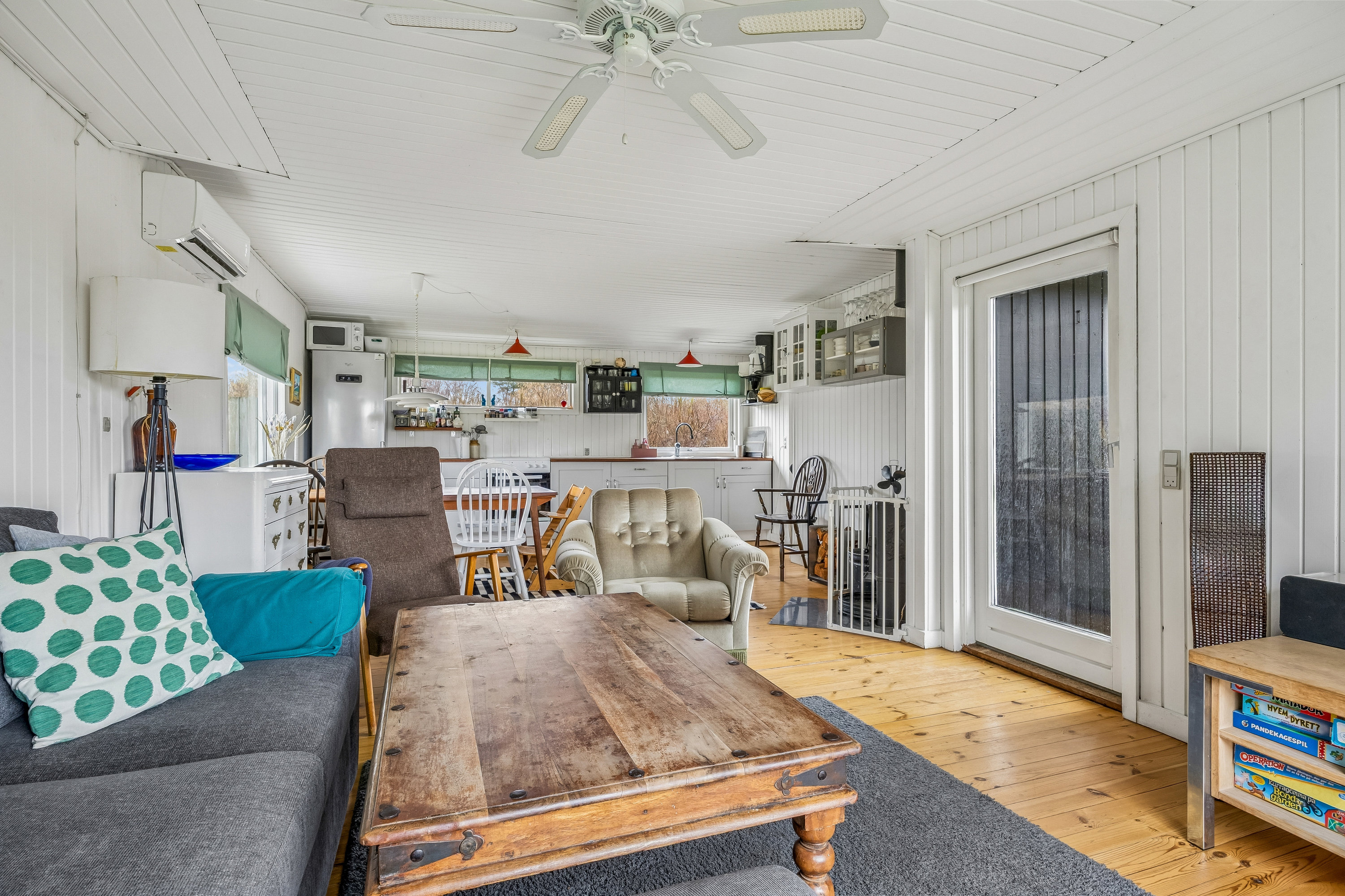 Fremhævet stue billede i fuldskærmstilstand. Billede af Bygvænget 6, Dalby Strand, 4281 Gørlev