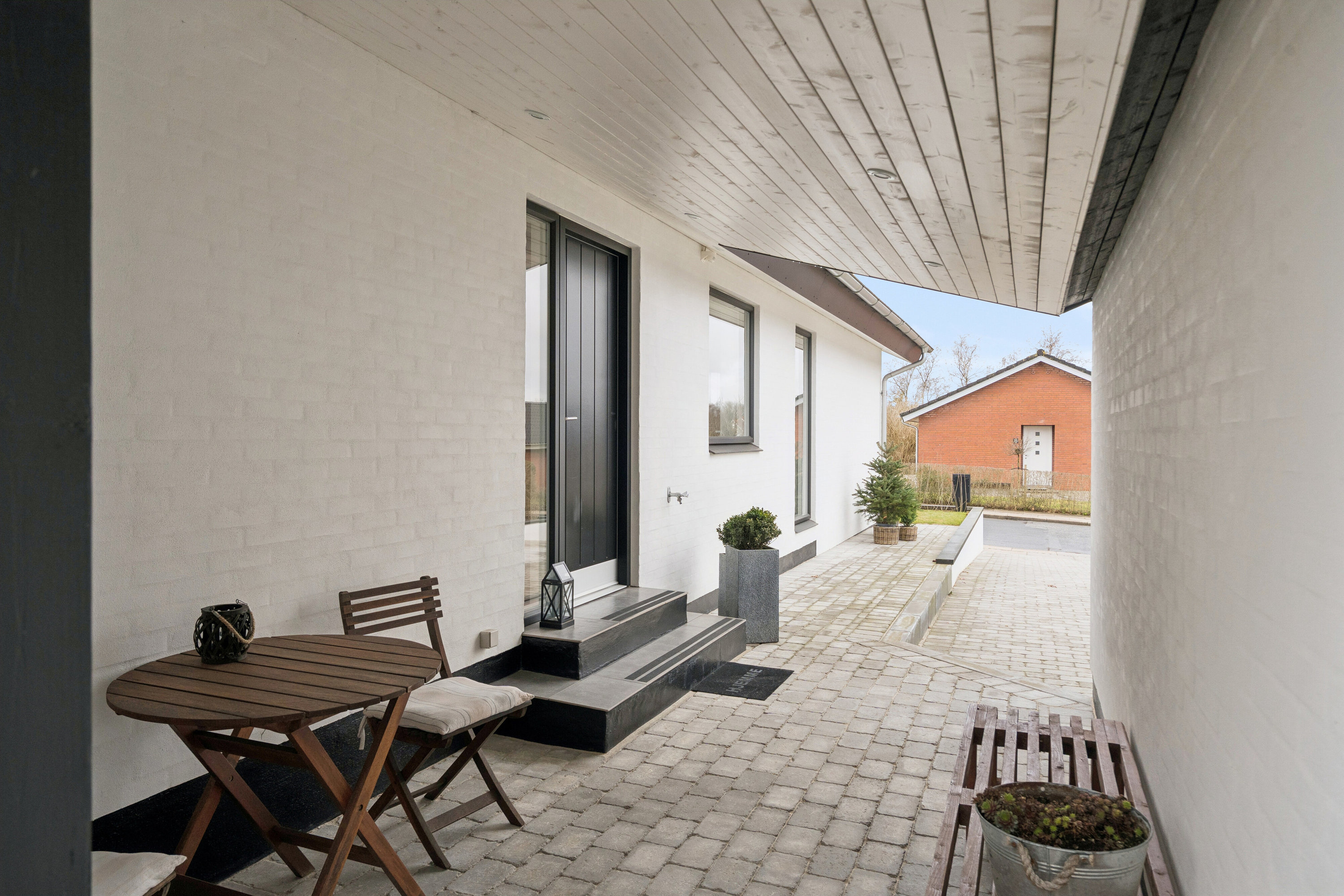 Fremhævet terrasse billede i fuldskærmstilstand. Billede af Toftevej 1, 6040 Egtved