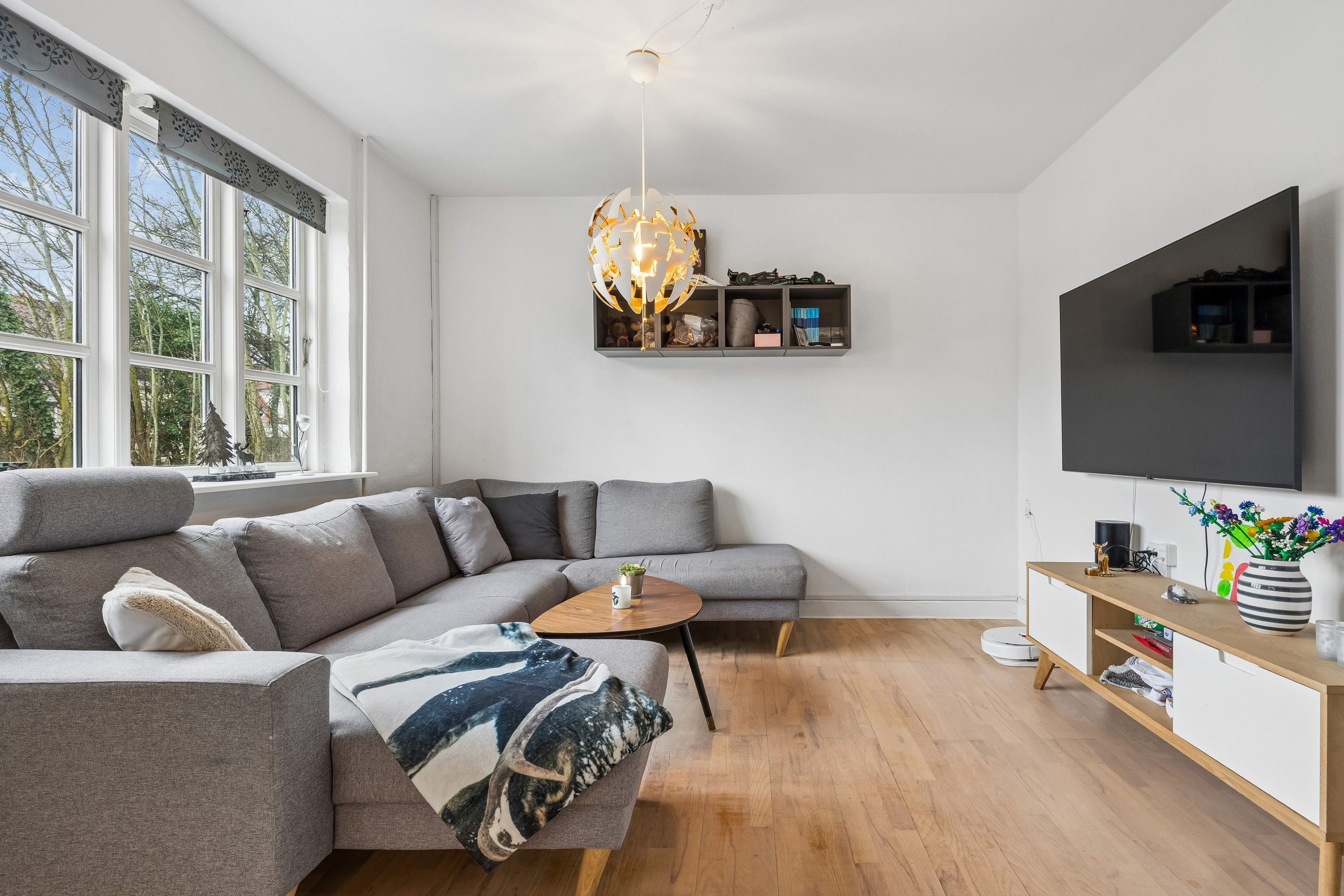 Fremhævet stue billede i fuldskærmstilstand. Billede af Søndergade 20, Kirke Helsinge, 4281 Gørlev