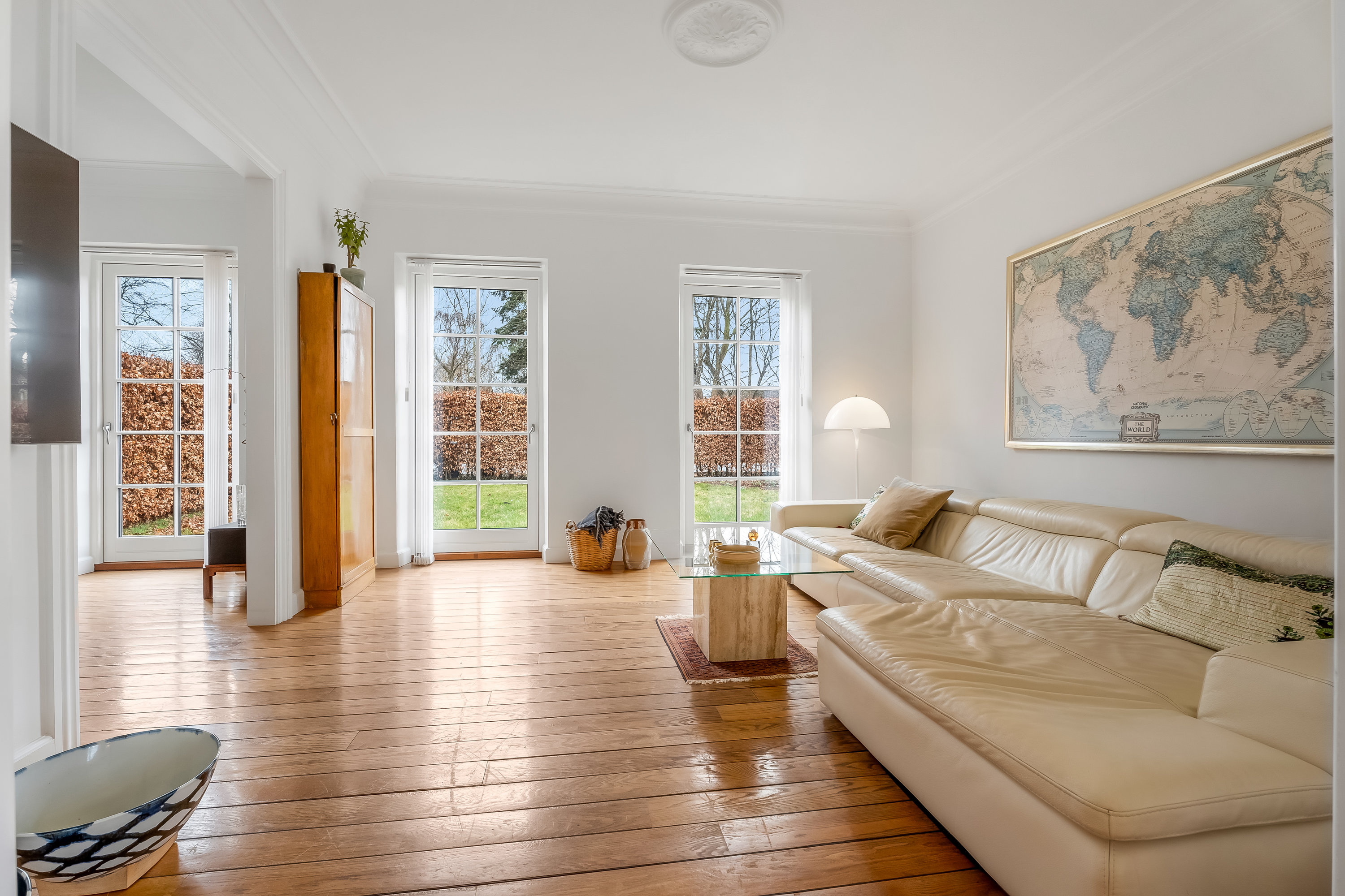 Fremhævet stue billede i fuldskærmstilstand. Billede af Møllevej 62, 4872 Idestrup