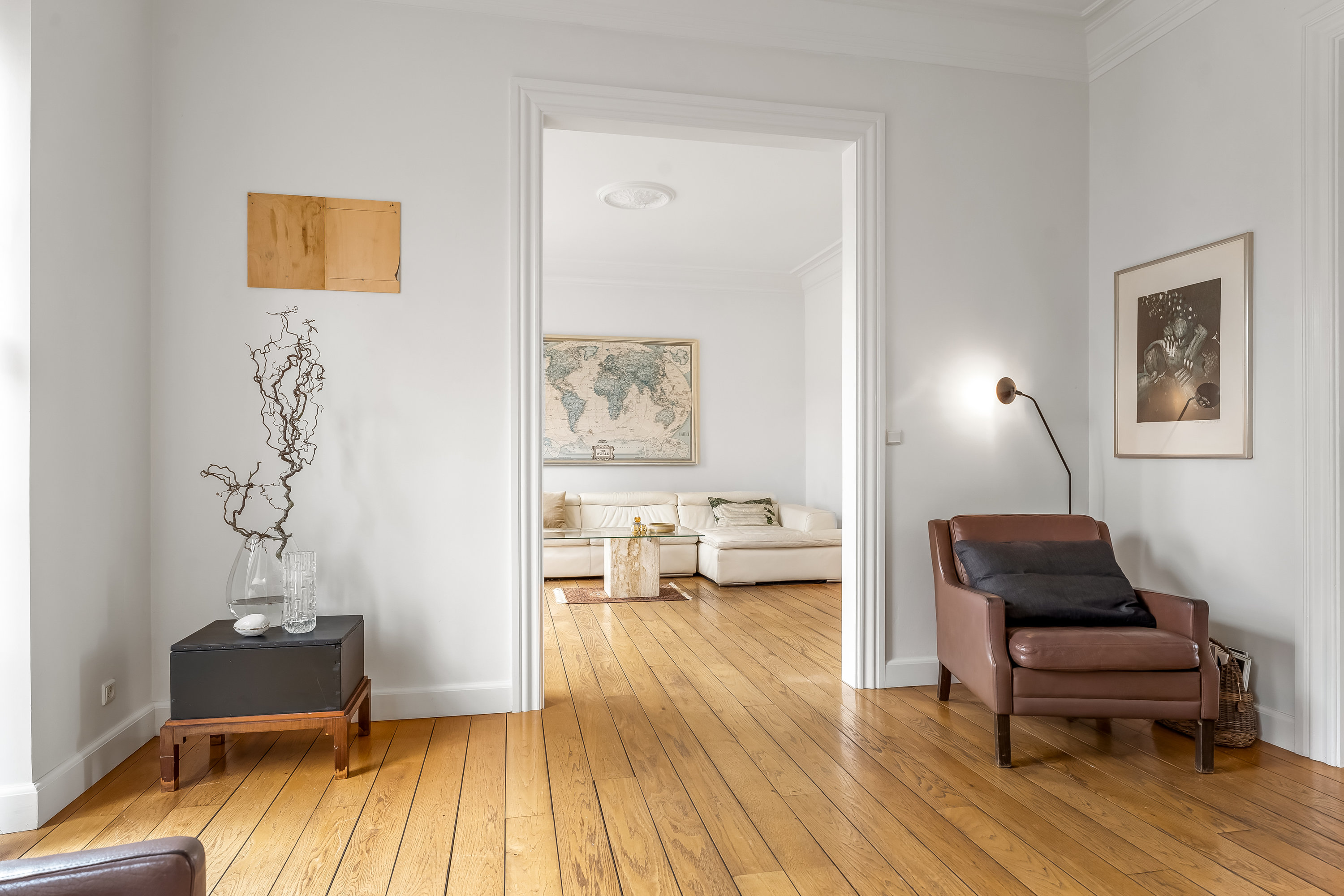 Fremhævet stue billede i fuldskærmstilstand. Billede af Møllevej 62, 4872 Idestrup