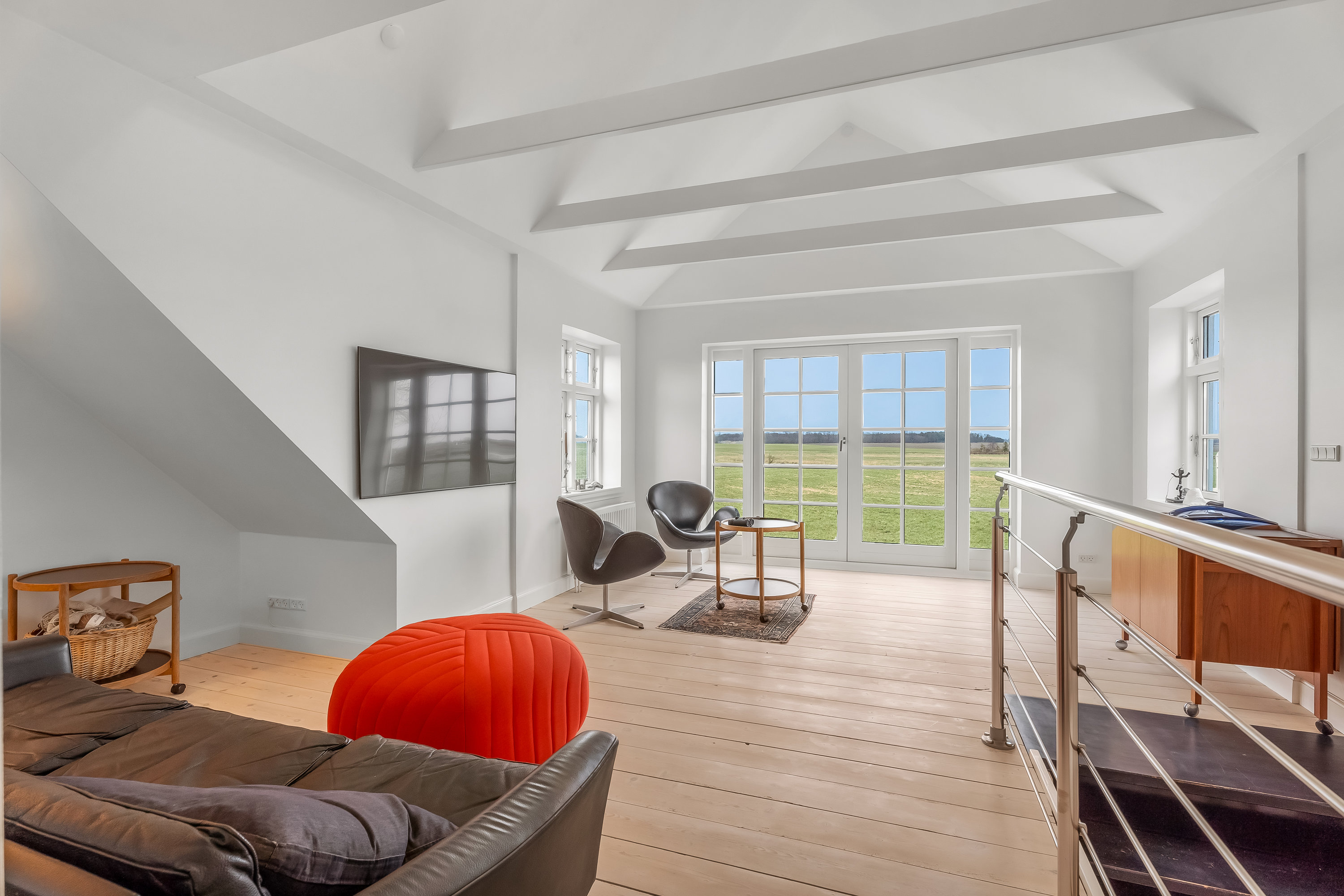 Fremhævet stue billede i fuldskærmstilstand. Billede af Møllevej 62, 4872 Idestrup