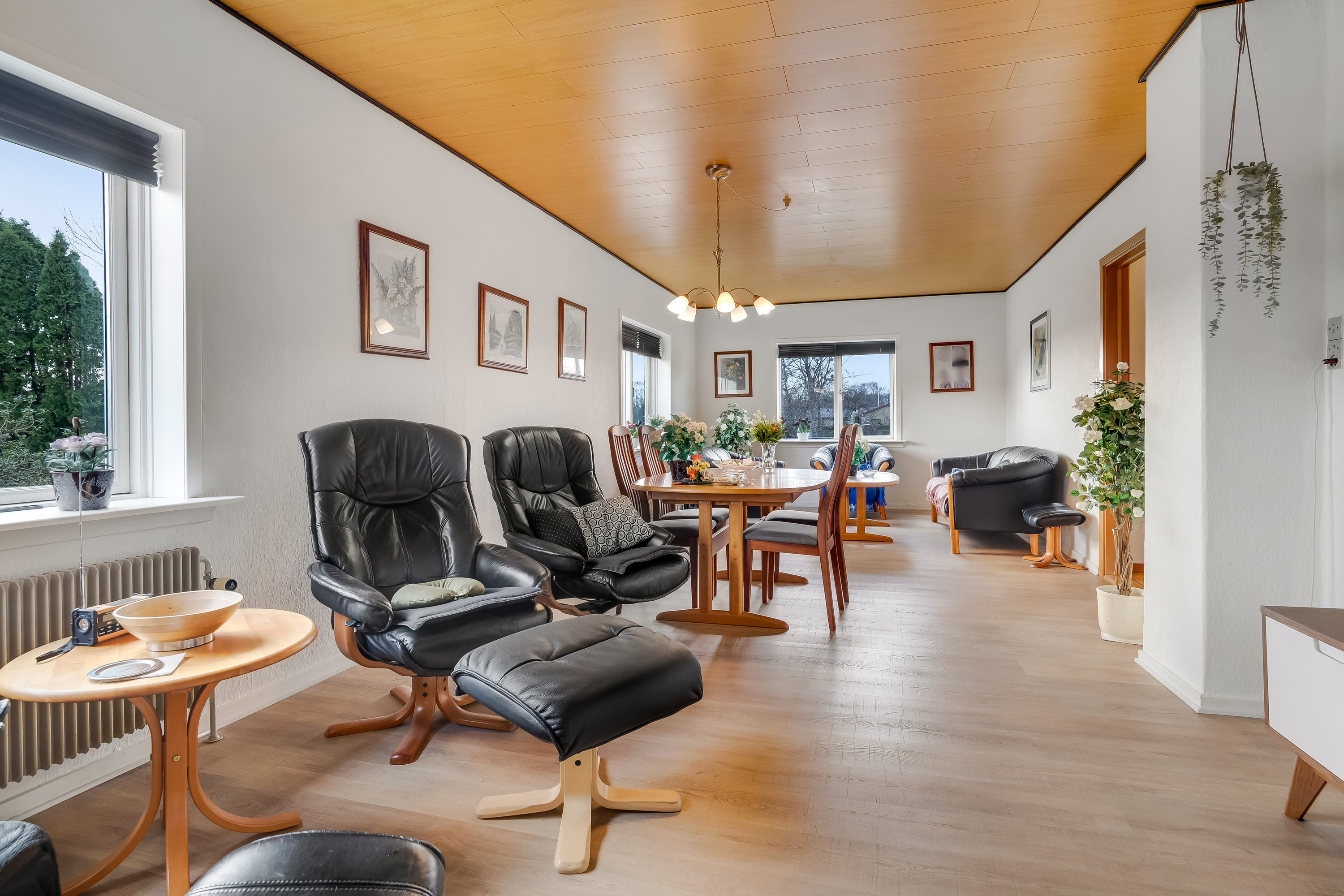 Fremhævet stue billede i fuldskærmstilstand. Billede af Stien 5, Mejrup, 7500 Holstebro