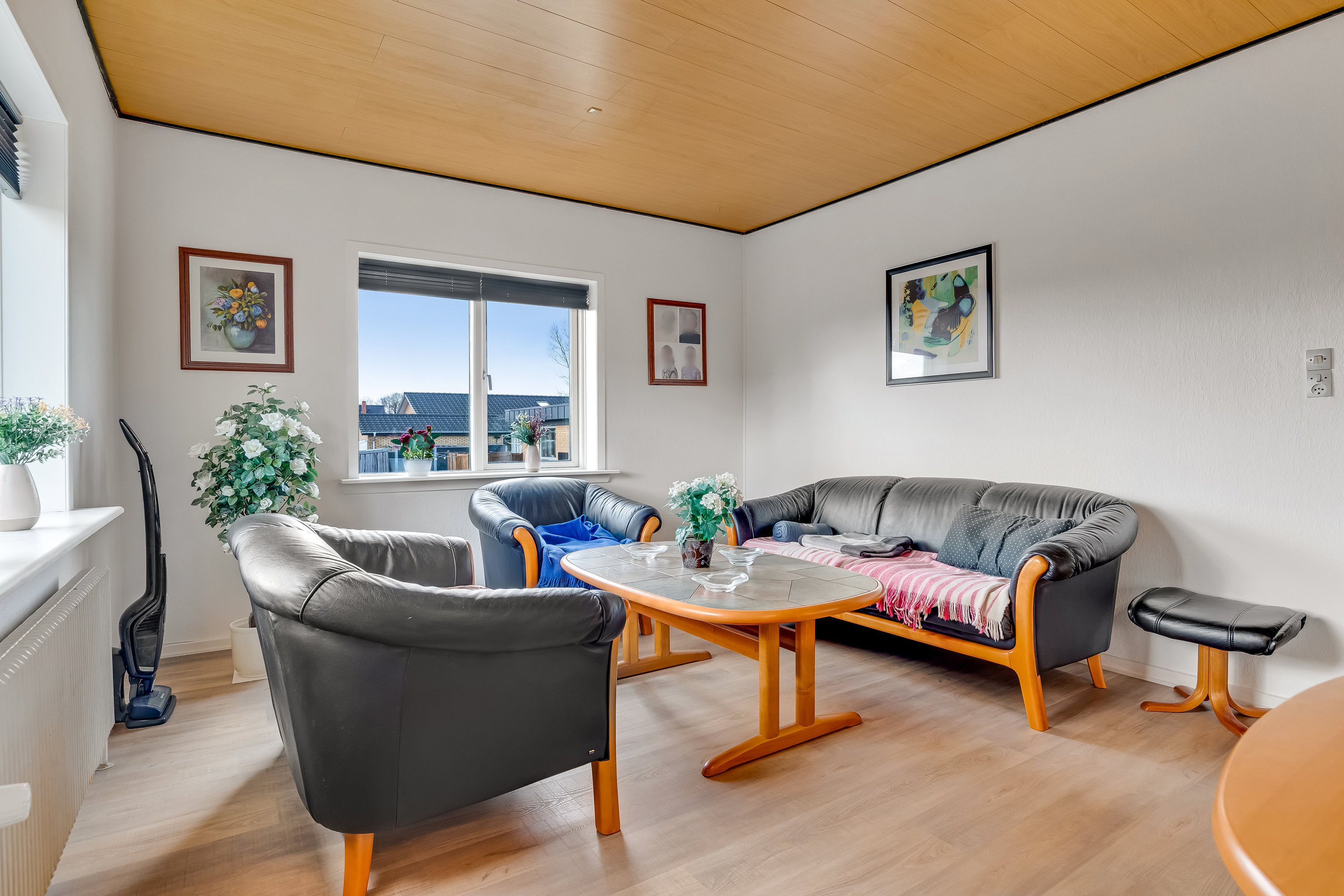 Fremhævet stue billede i fuldskærmstilstand. Billede af Stien 5, Mejrup, 7500 Holstebro