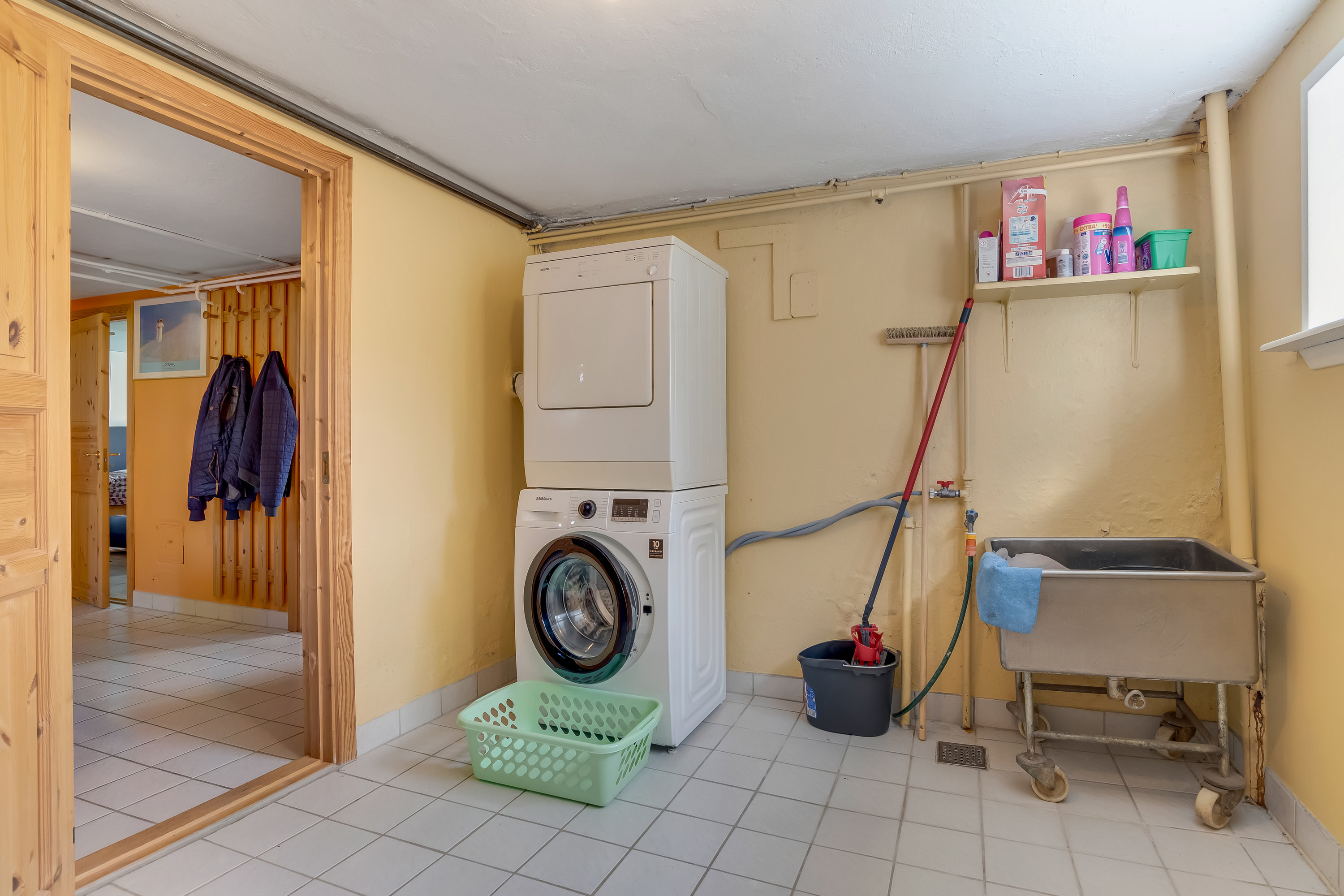 Fremhævet vaskerum billede i fuldskærmstilstand. Billede af Stien 5, Mejrup, 7500 Holstebro