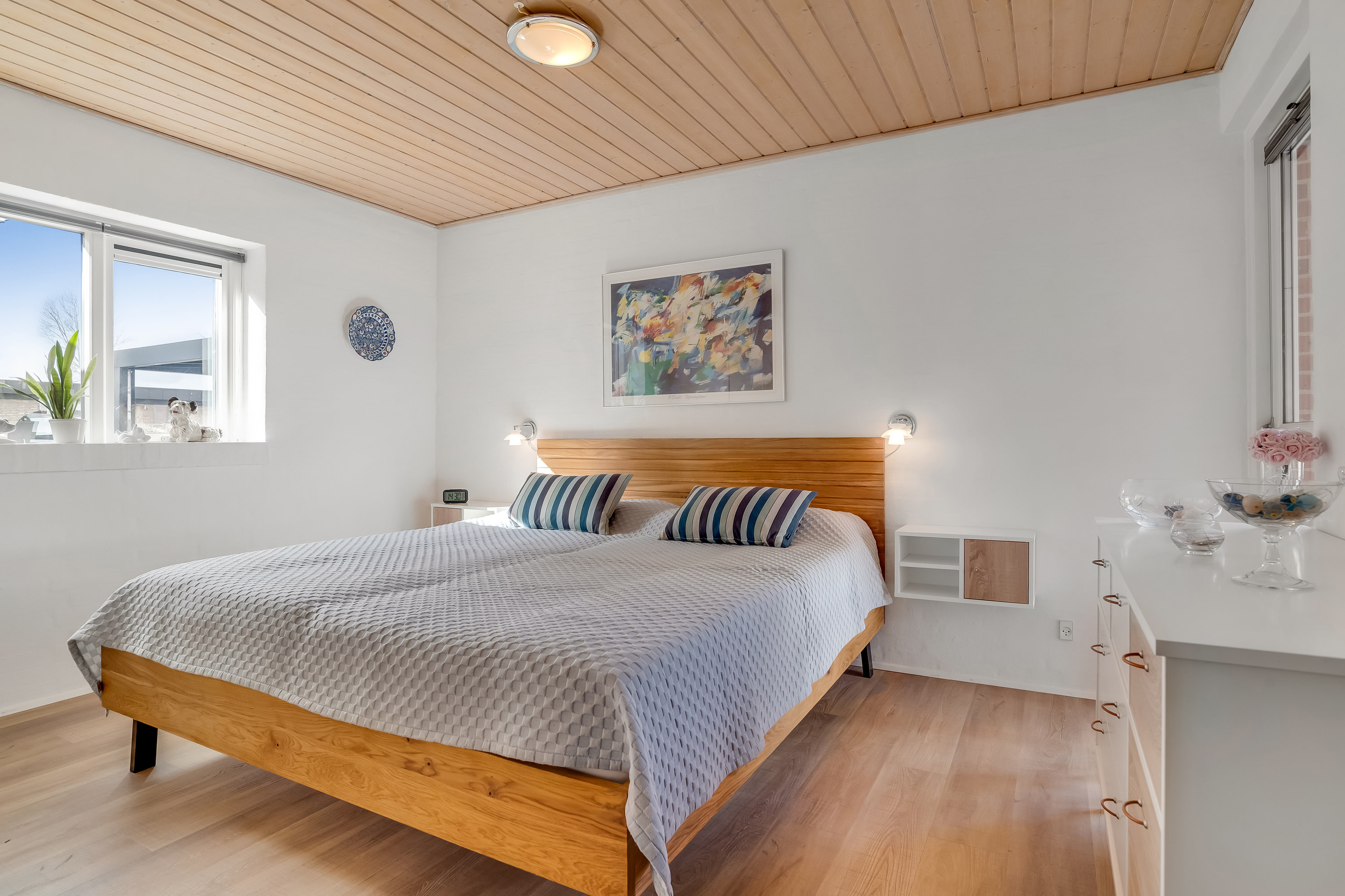 Fremhævet soveværelse billede i fuldskærmstilstand. Billede af Stien 5, Mejrup, 7500 Holstebro