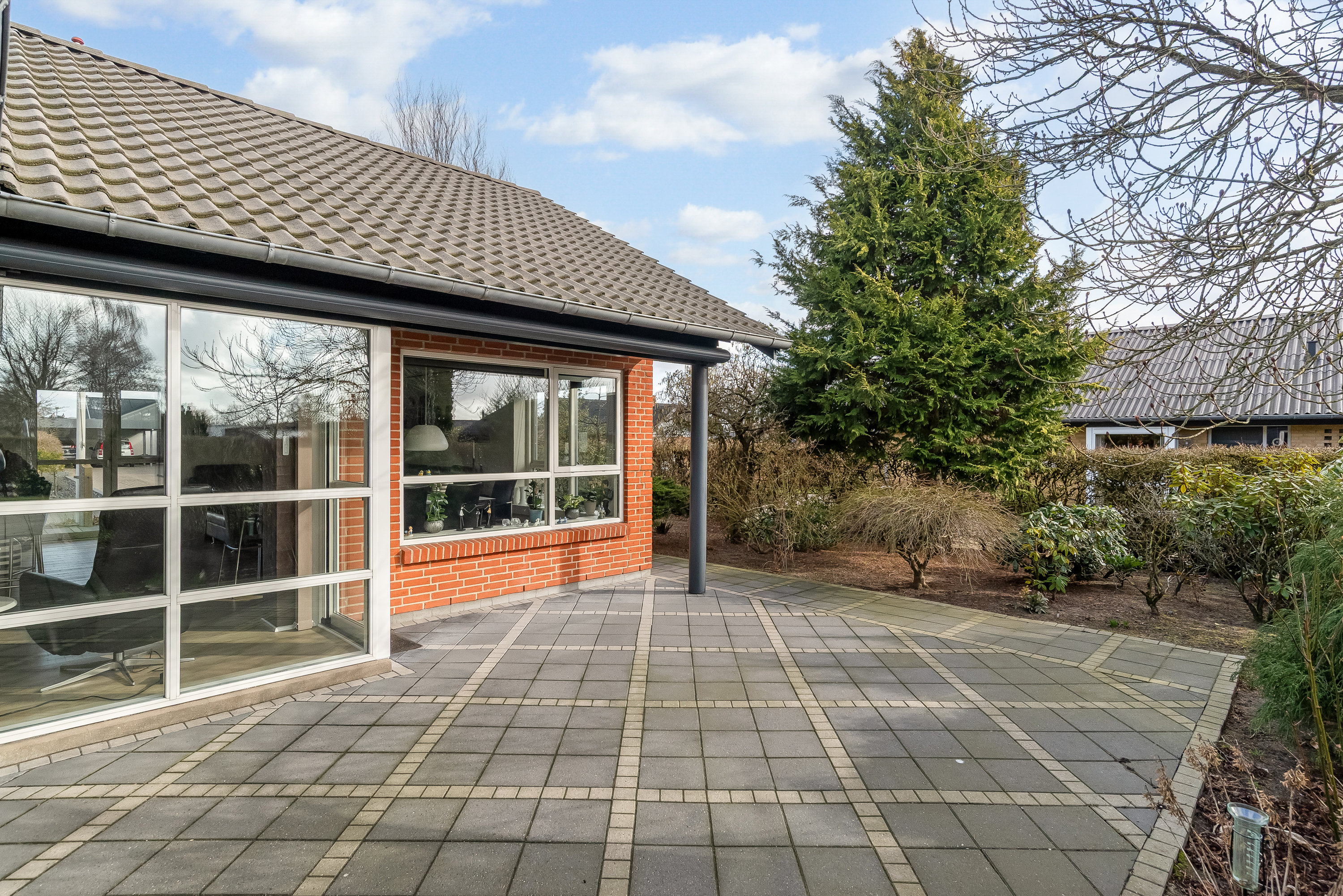 Fremhævet terrasse billede i fuldskærmstilstand. Billede af Stien 5, Mejrup, 7500 Holstebro