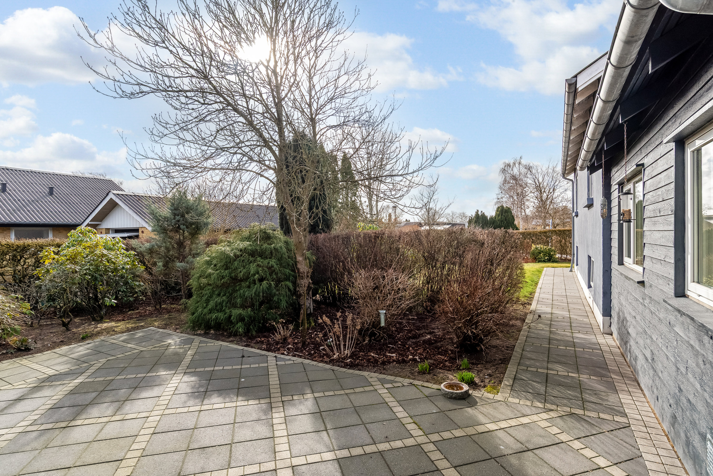 Fremhævet have billede i fuldskærmstilstand. Billede af Stien 5, Mejrup, 7500 Holstebro