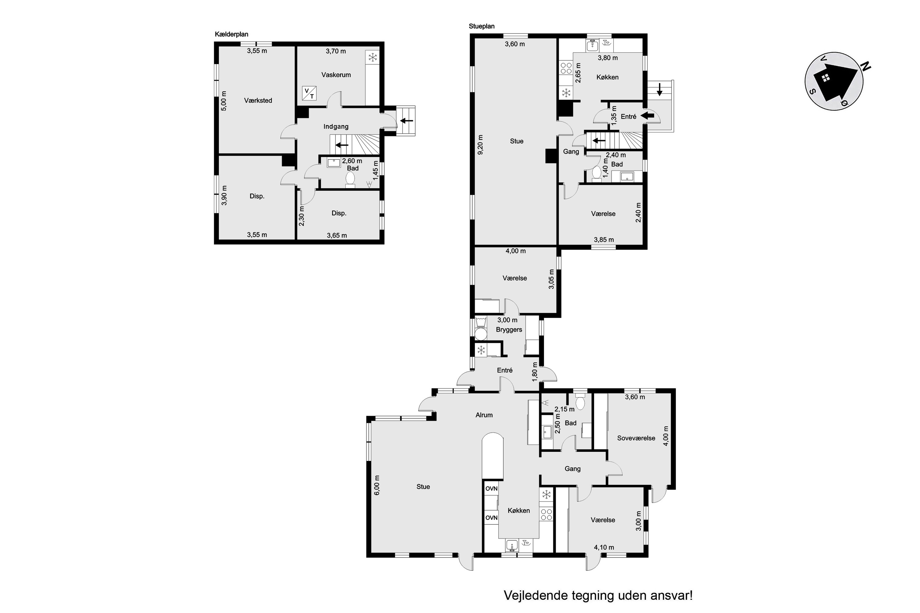 Plantegninger billede af Stien 5, Mejrup, 7500 Holstebro