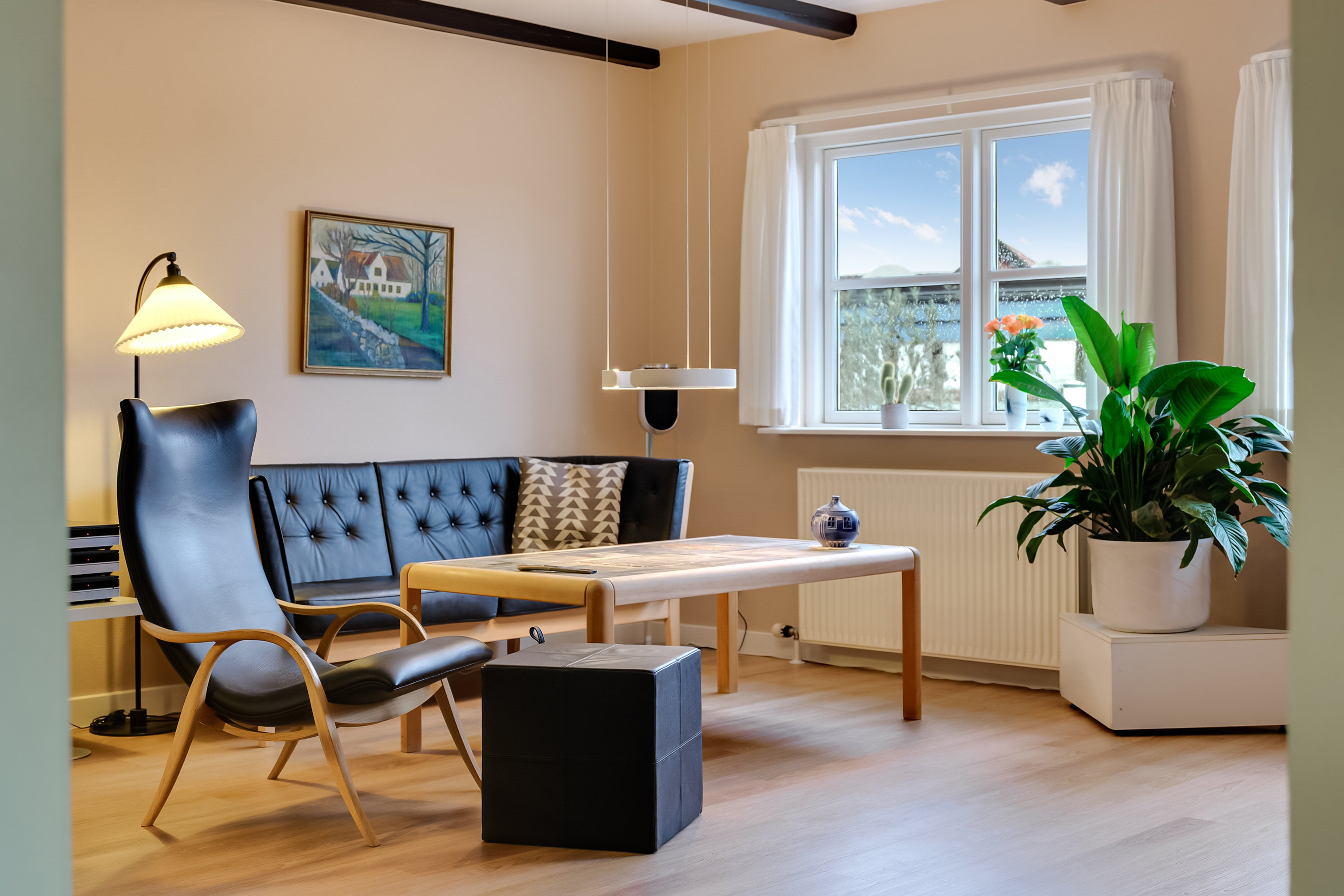 Fremhævet stue billede i fuldskærmstilstand. Billede af Nørregade 9, 5330 Munkebo