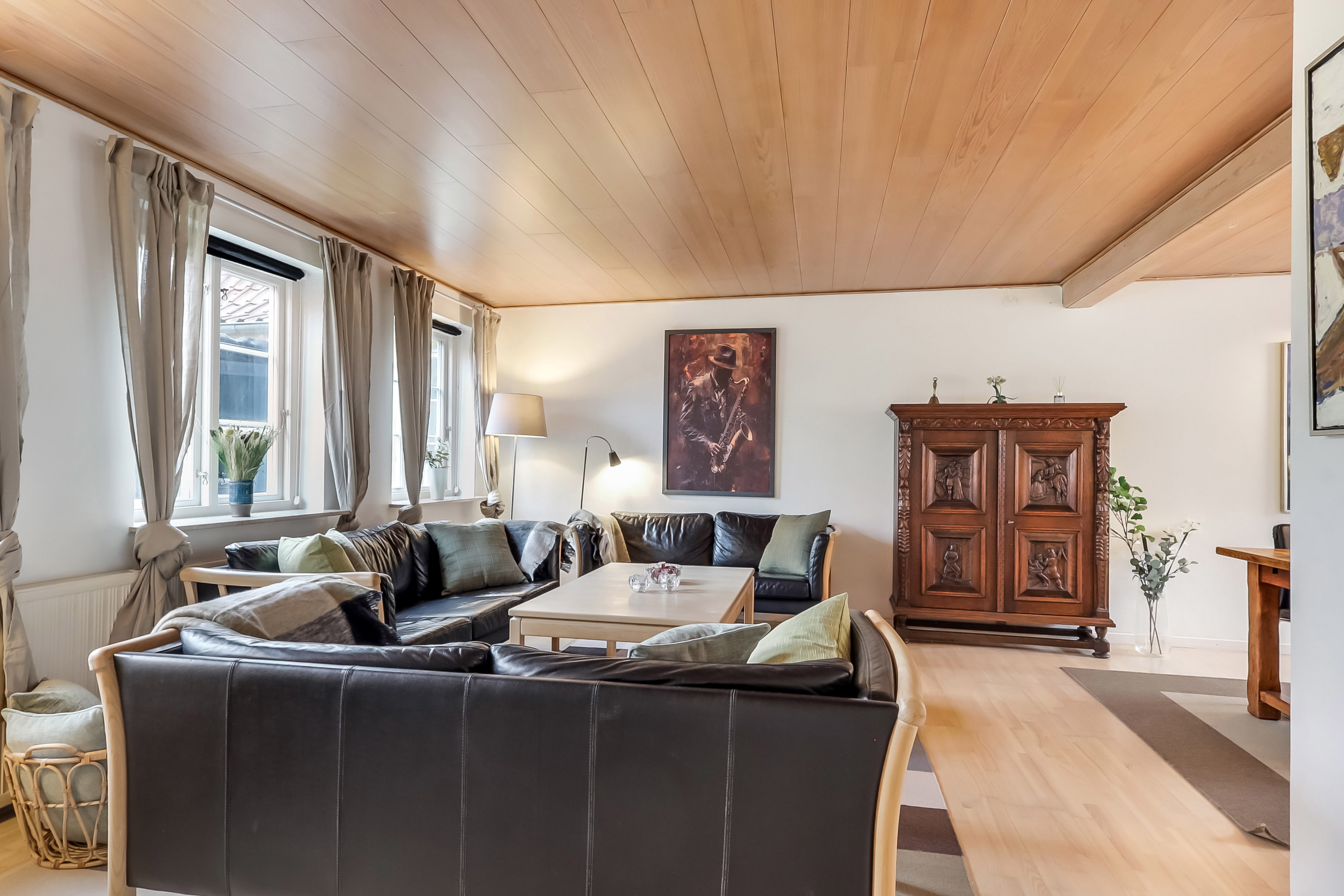 Fremhævet stue billede i fuldskærmstilstand. Billede af Søndergade 3, 5970 Ærøskøbing