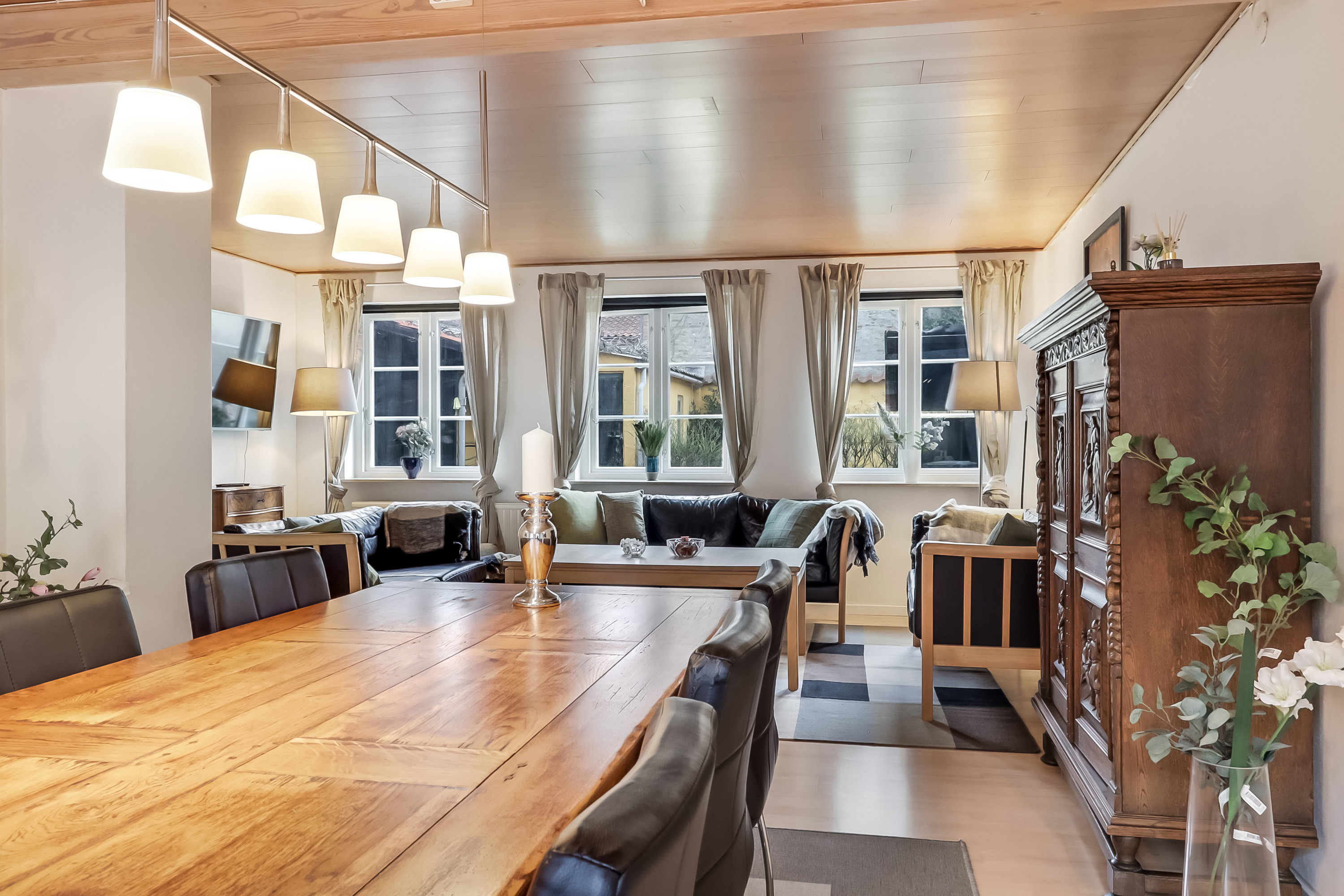 Fremhævet stue billede i fuldskærmstilstand. Billede af Søndergade 3, 5970 Ærøskøbing