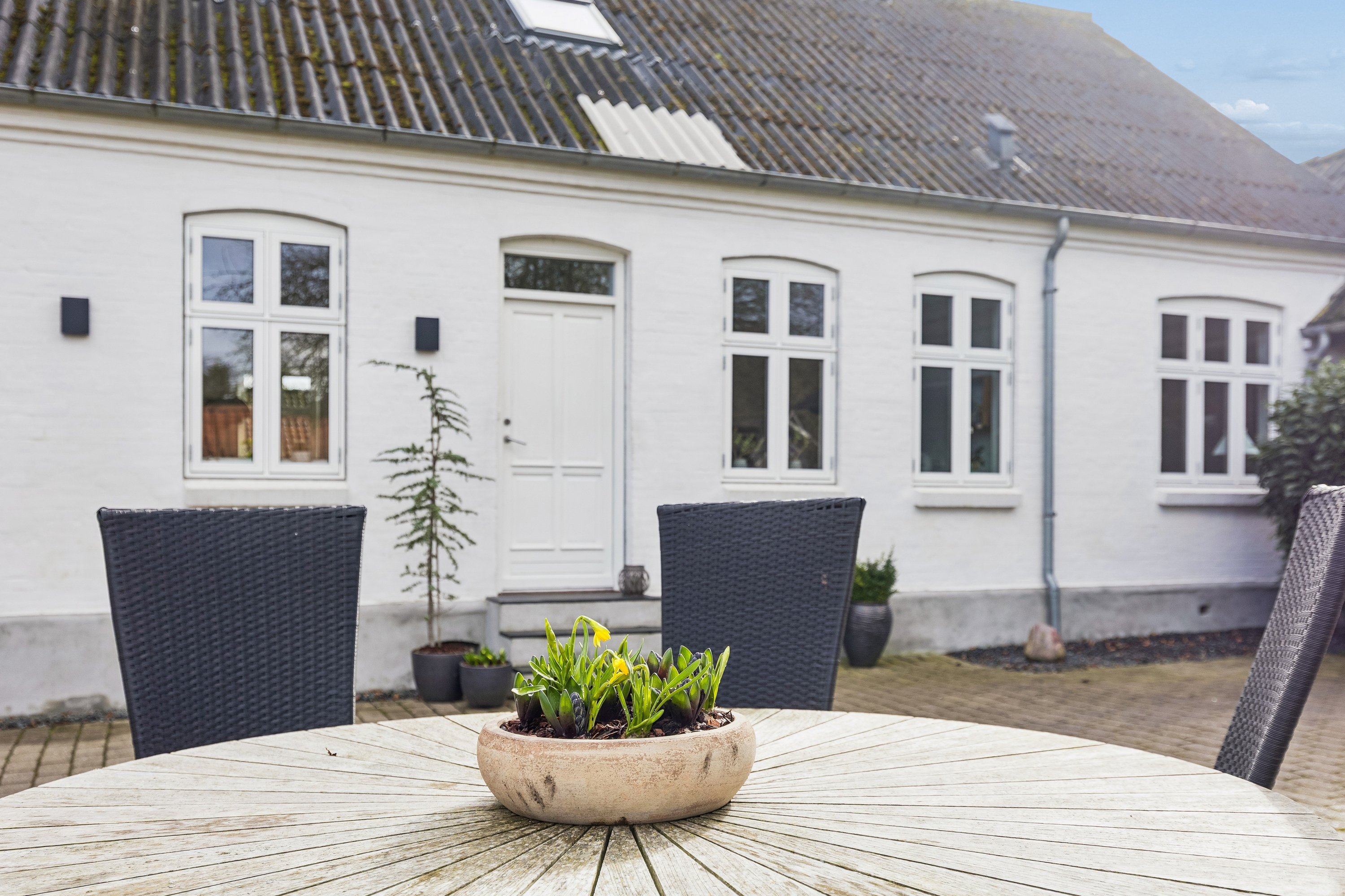 Fremhævet terrasse billede i fuldskærmstilstand. Billede af Enggade 3, 8723 Løsning