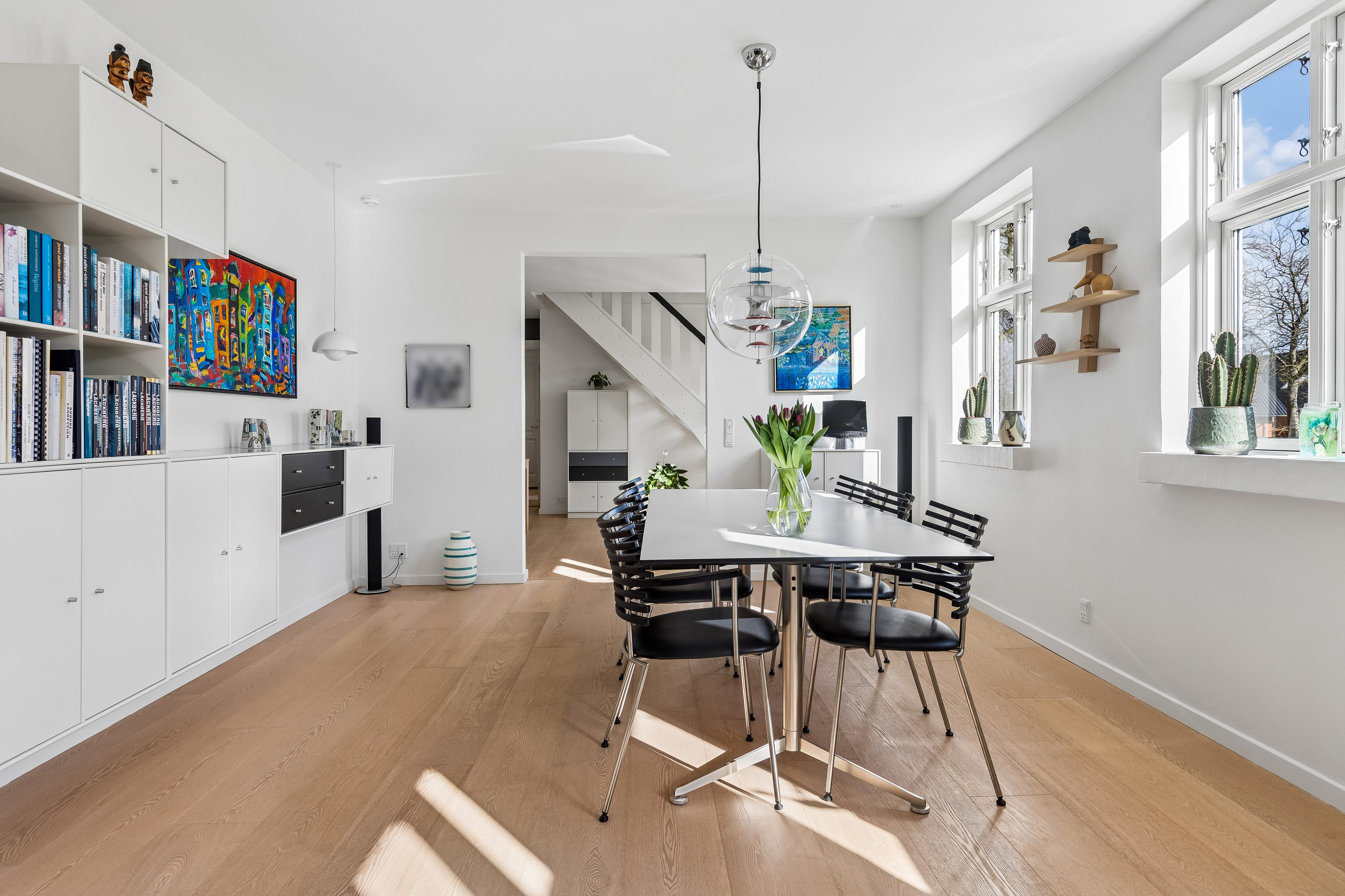 Fremhævet spisestue billede i fuldskærmstilstand. Billede af Enggade 3, 8723 Løsning