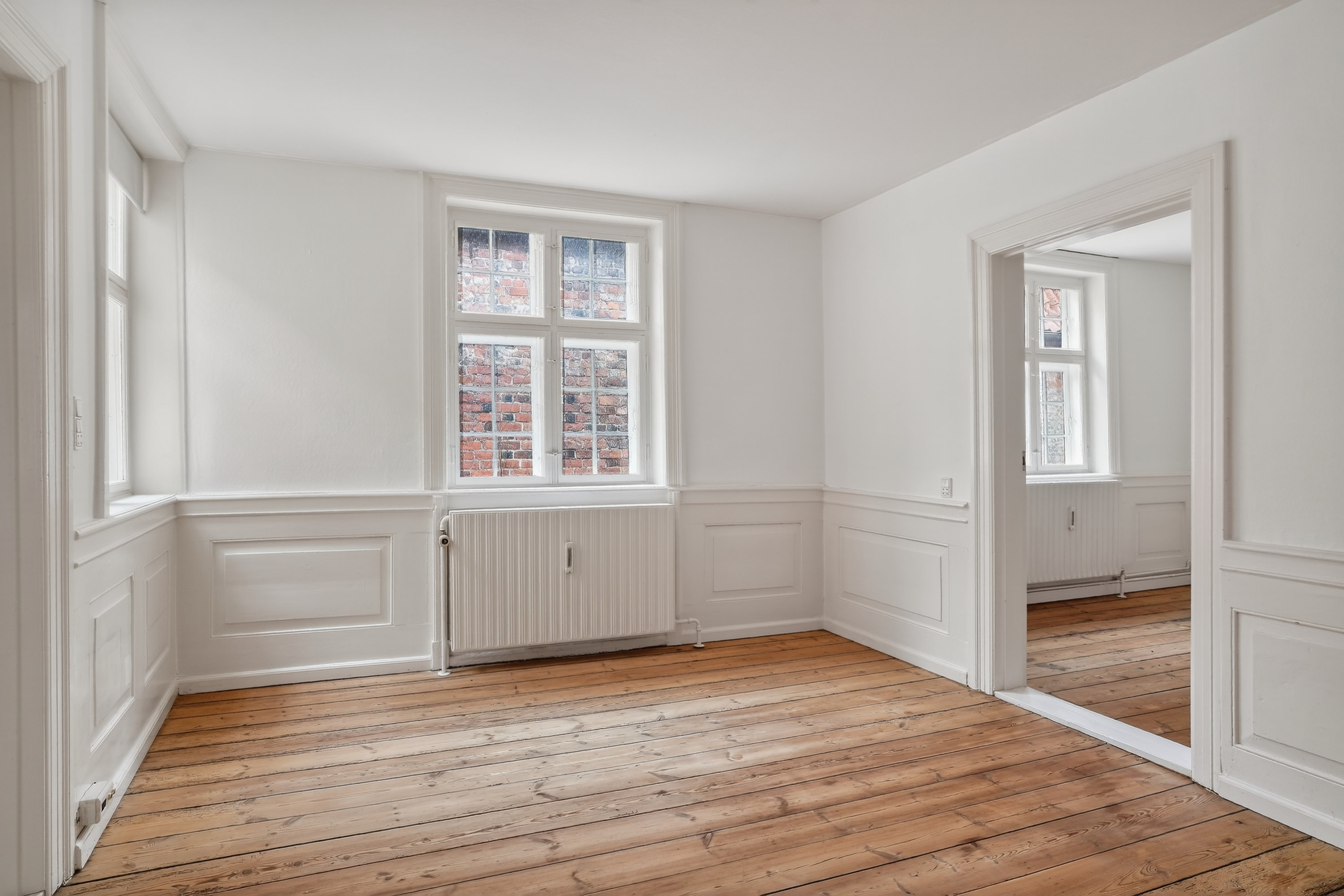 Fremhævet stue billede i fuldskærmstilstand. Billede af Stengade 68A, 1. tv., 3000 Helsingør