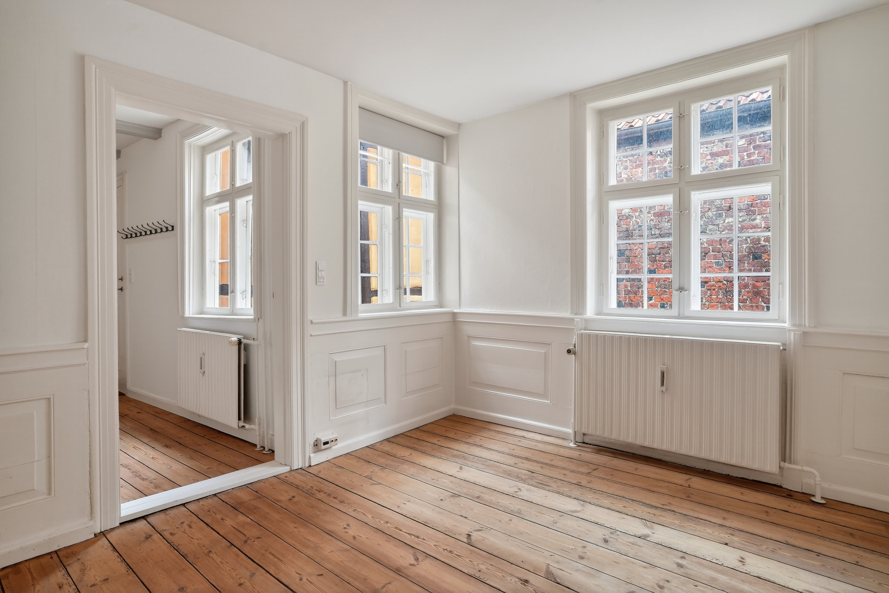 Fremhævet stue billede i fuldskærmstilstand. Billede af Stengade 68A, 1. tv., 3000 Helsingør