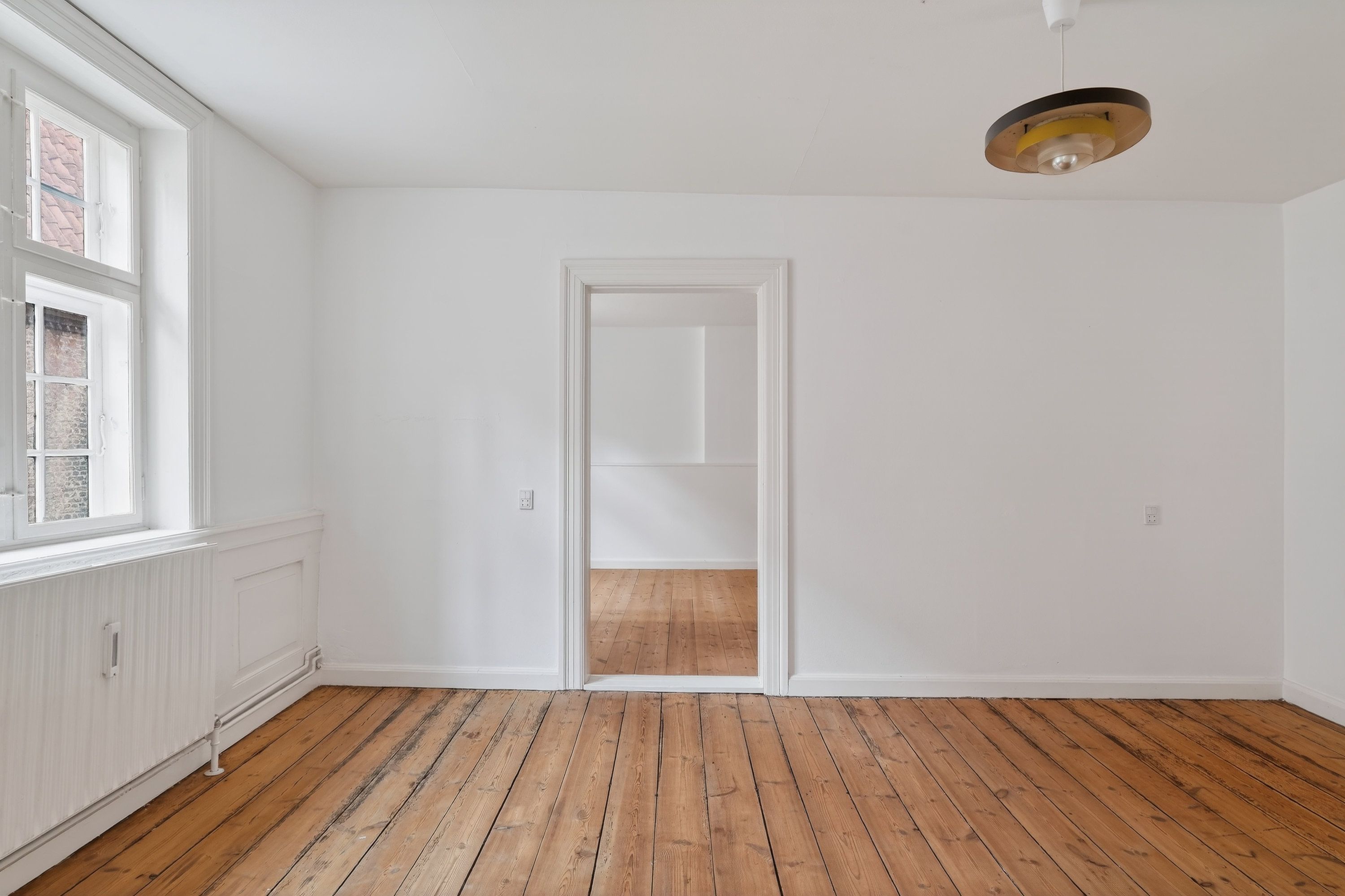 Fremhævet stue billede i fuldskærmstilstand. Billede af Stengade 68A, 1. tv., 3000 Helsingør