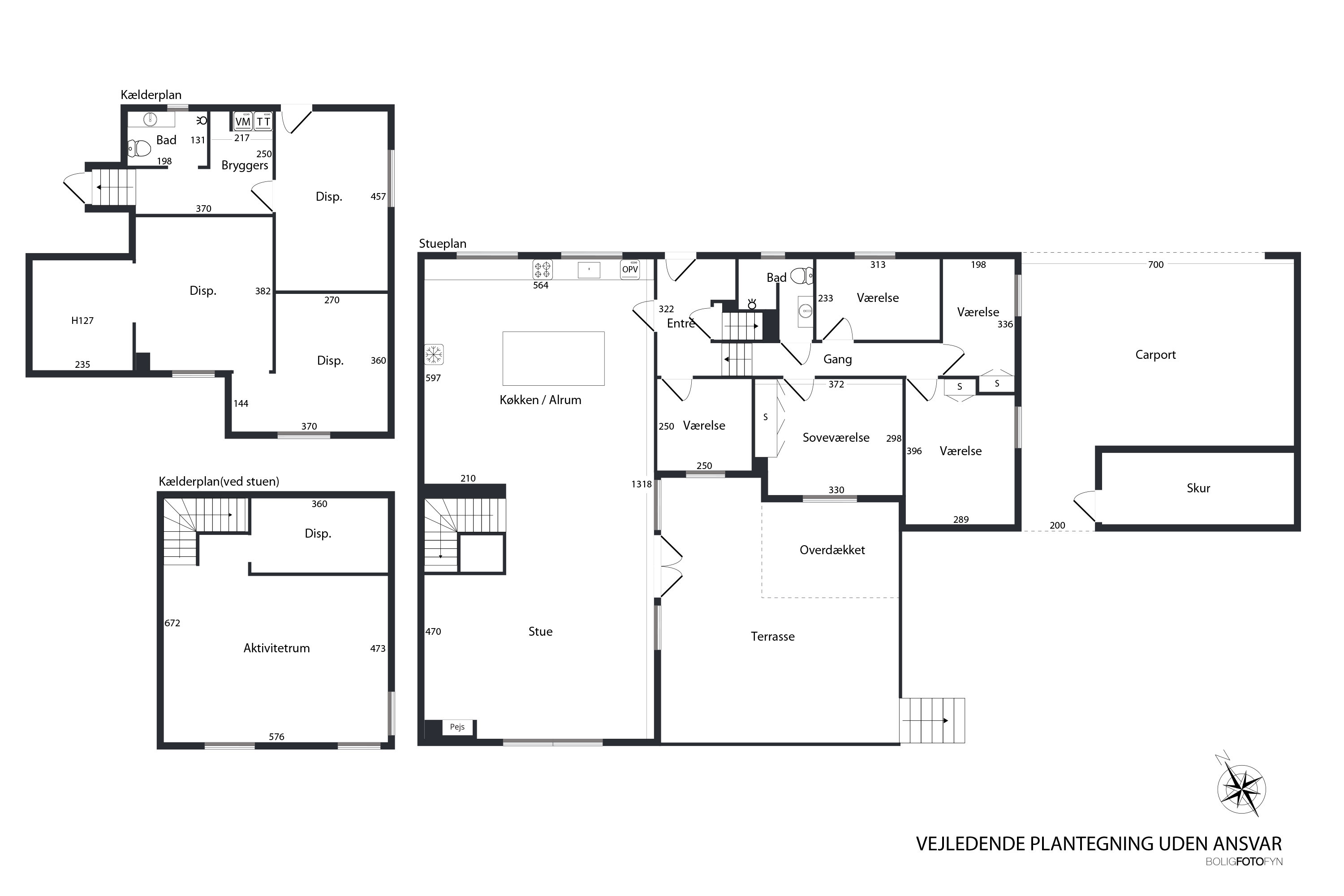Plantegninger billede af Havevej 2, 5500 Middelfart