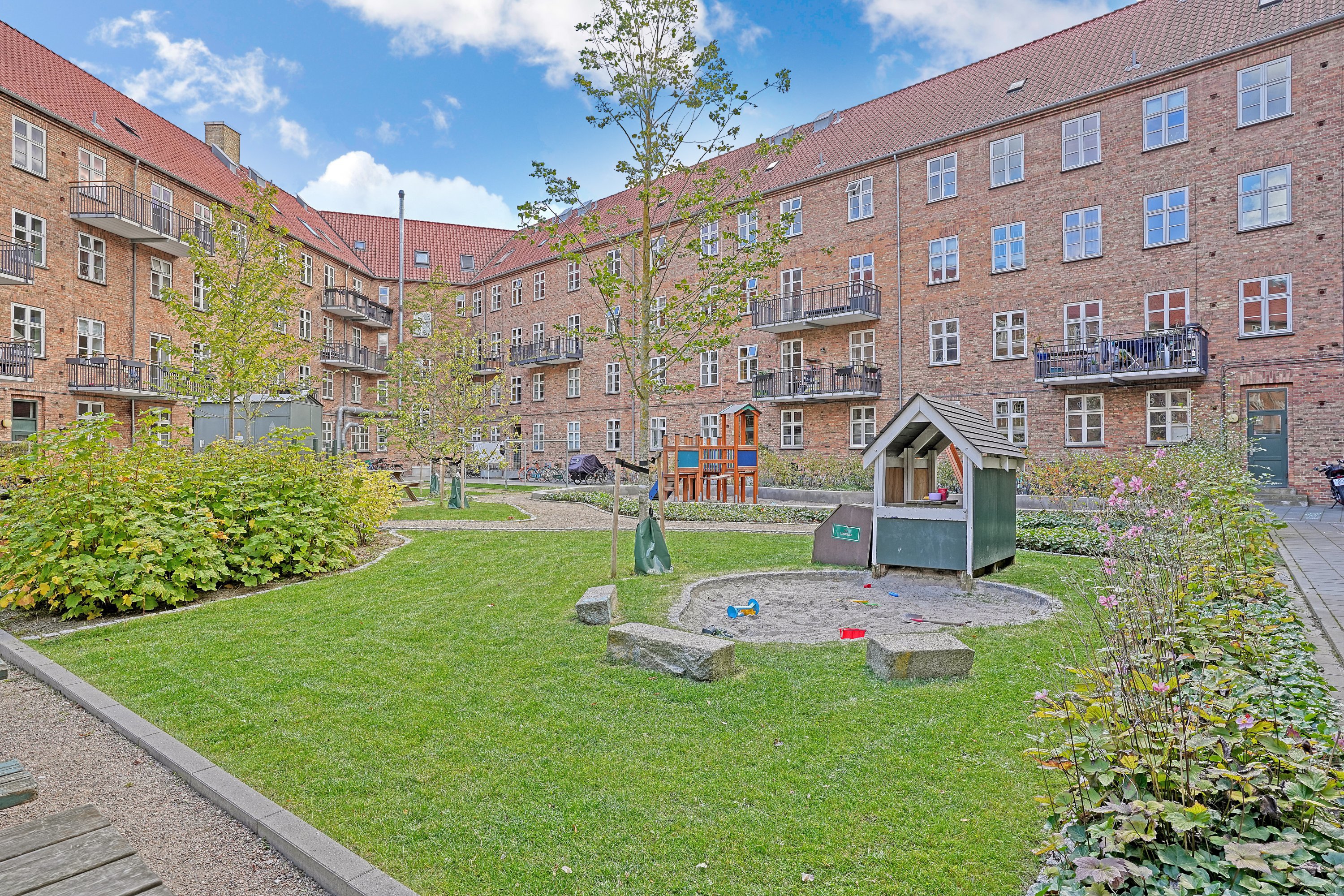 Fremhævet  billede i fuldskærmstilstand. Billede af Slotsherrensvej 3, st.. th., 2720 Vanløse