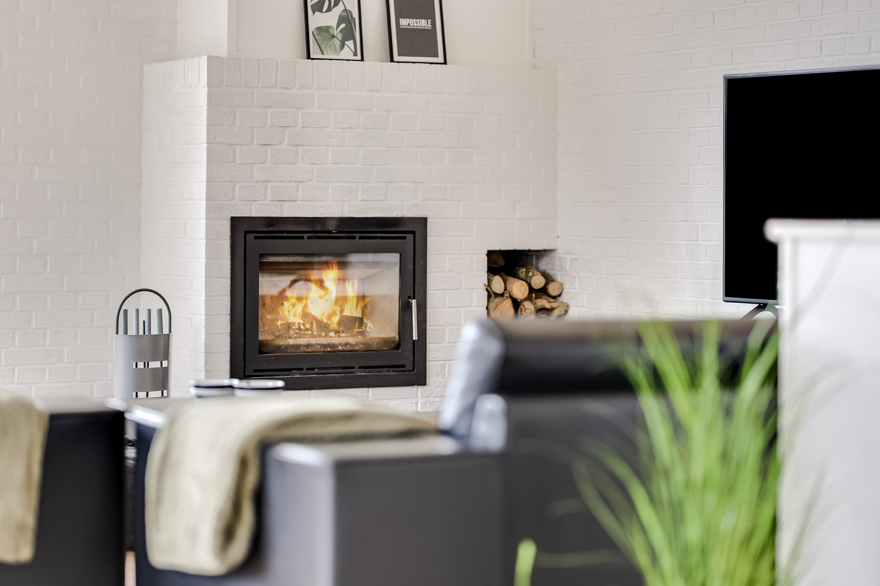 Fremhævet stue billede i fuldskærmstilstand. Billede af Havevej 2, 5500 Middelfart