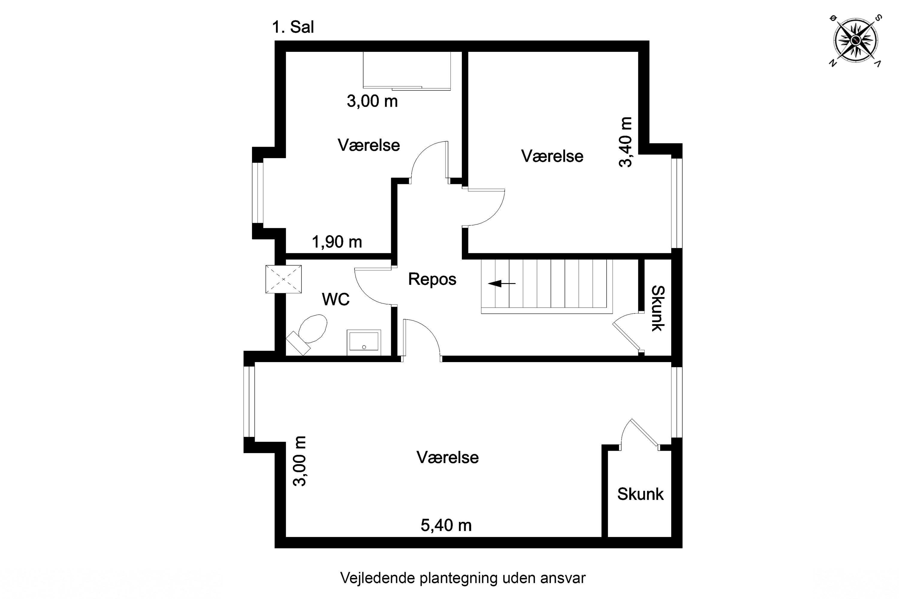 Plantegninger billede af Søndergade 3, 5970 Ærøskøbing