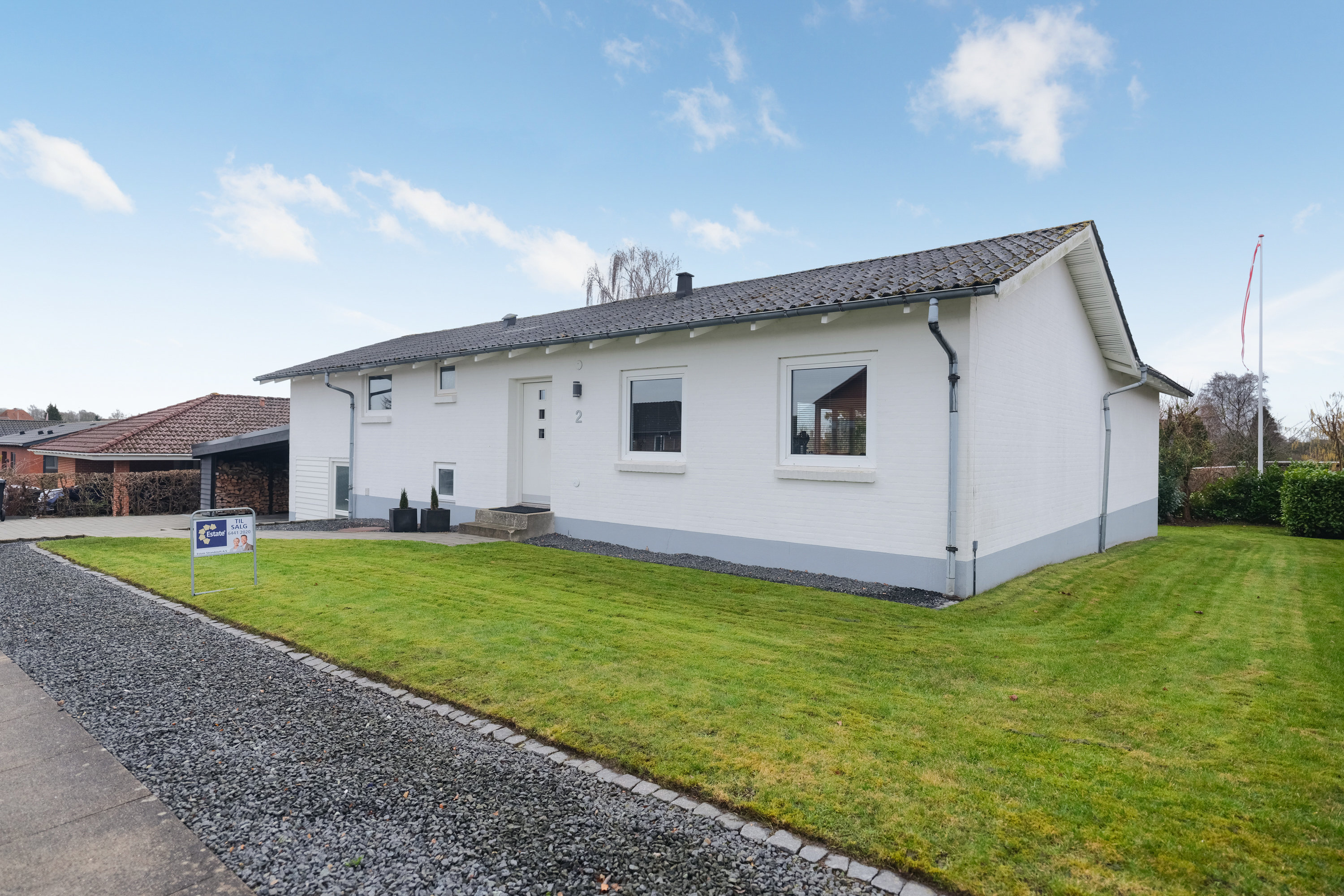 Villa: Facade på Havevej 2, 5500 Middelfart