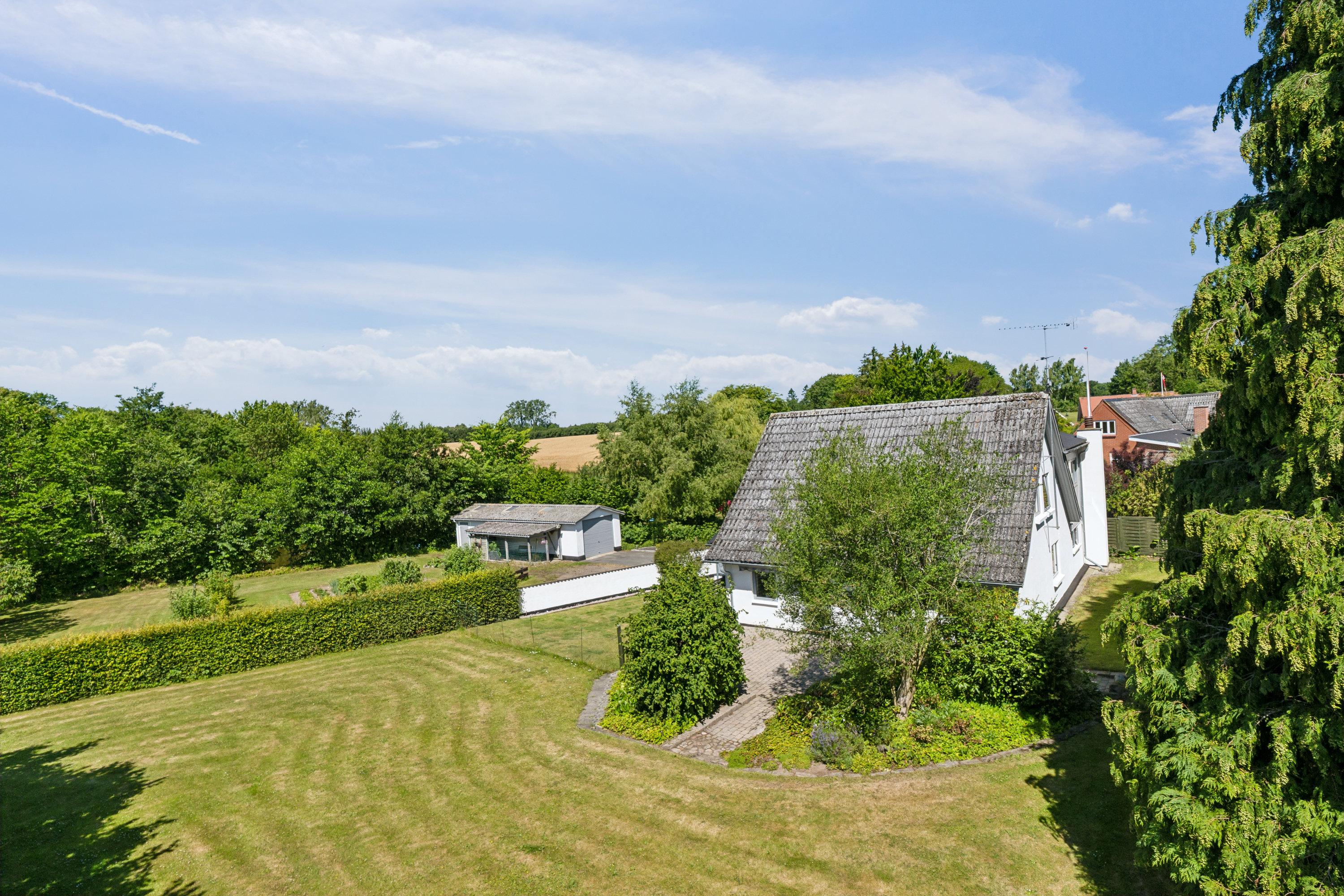 Fremhævet  billede i fuldskærmstilstand. Billede af Kærvej 5, 5883 Oure