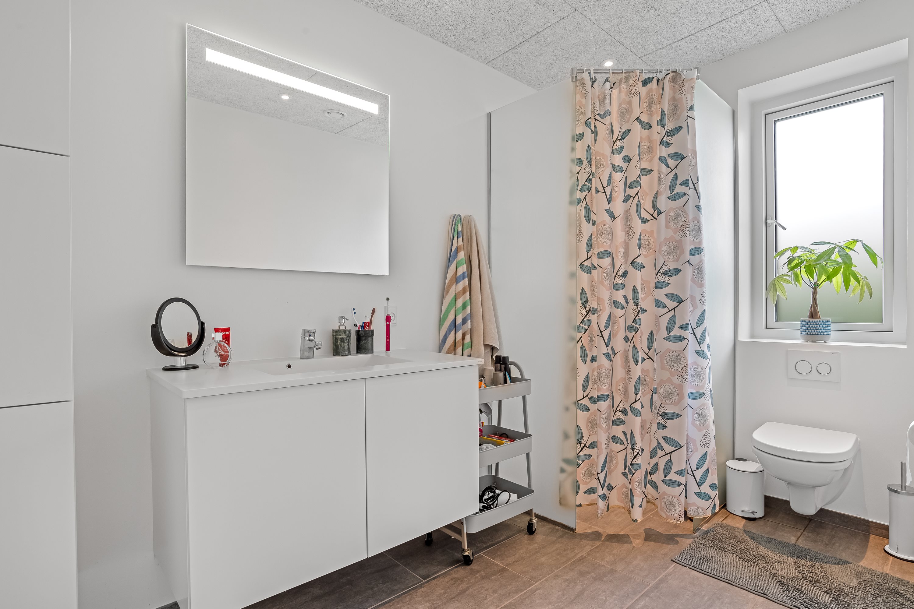 Fremhævet badeværelse billede i fuldskærmstilstand. Billede af Knud Aggers Vej 39A, 7500 Holstebro