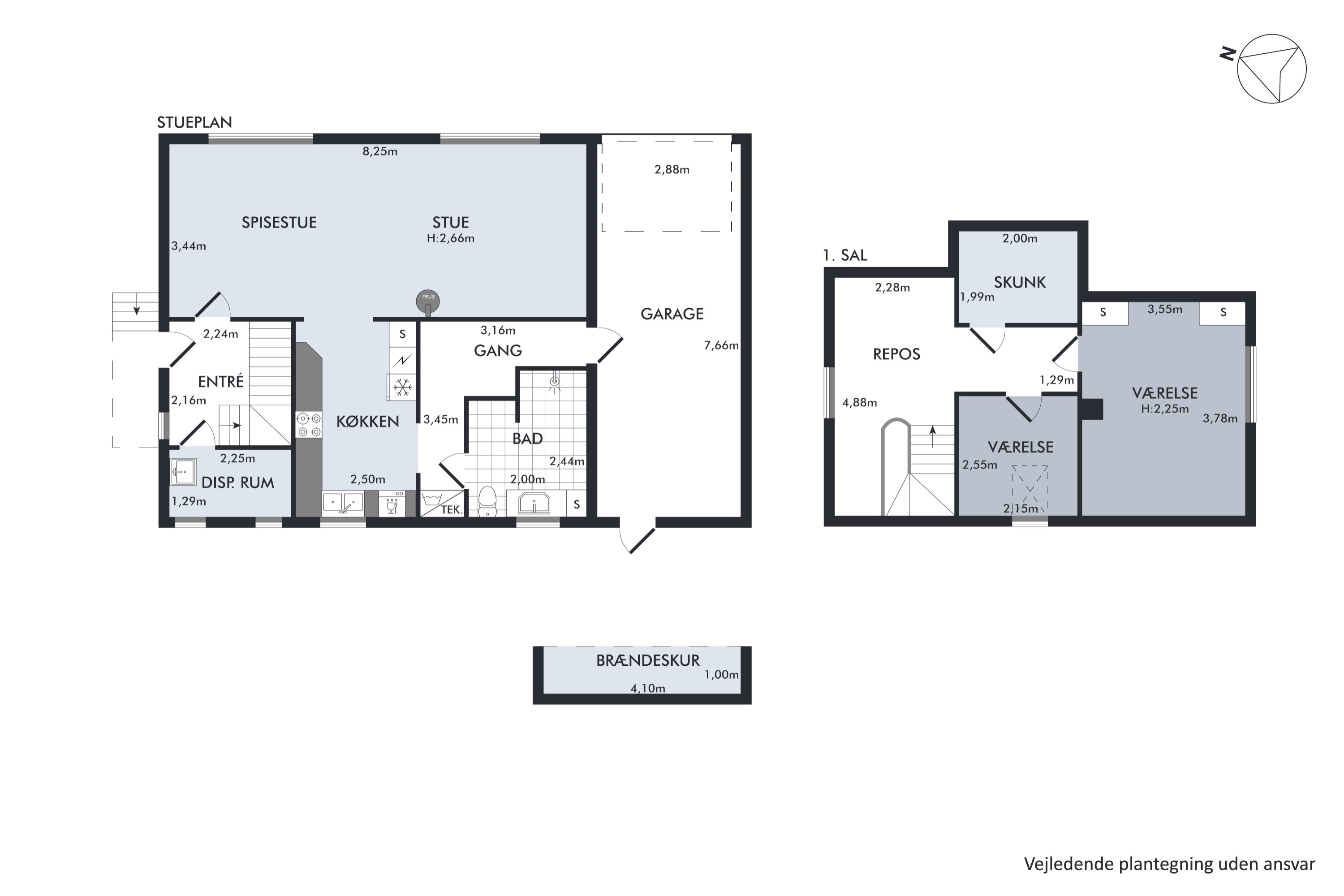 Plantegninger billede af Søndergade 20, Kirke Helsinge, 4281 Gørlev