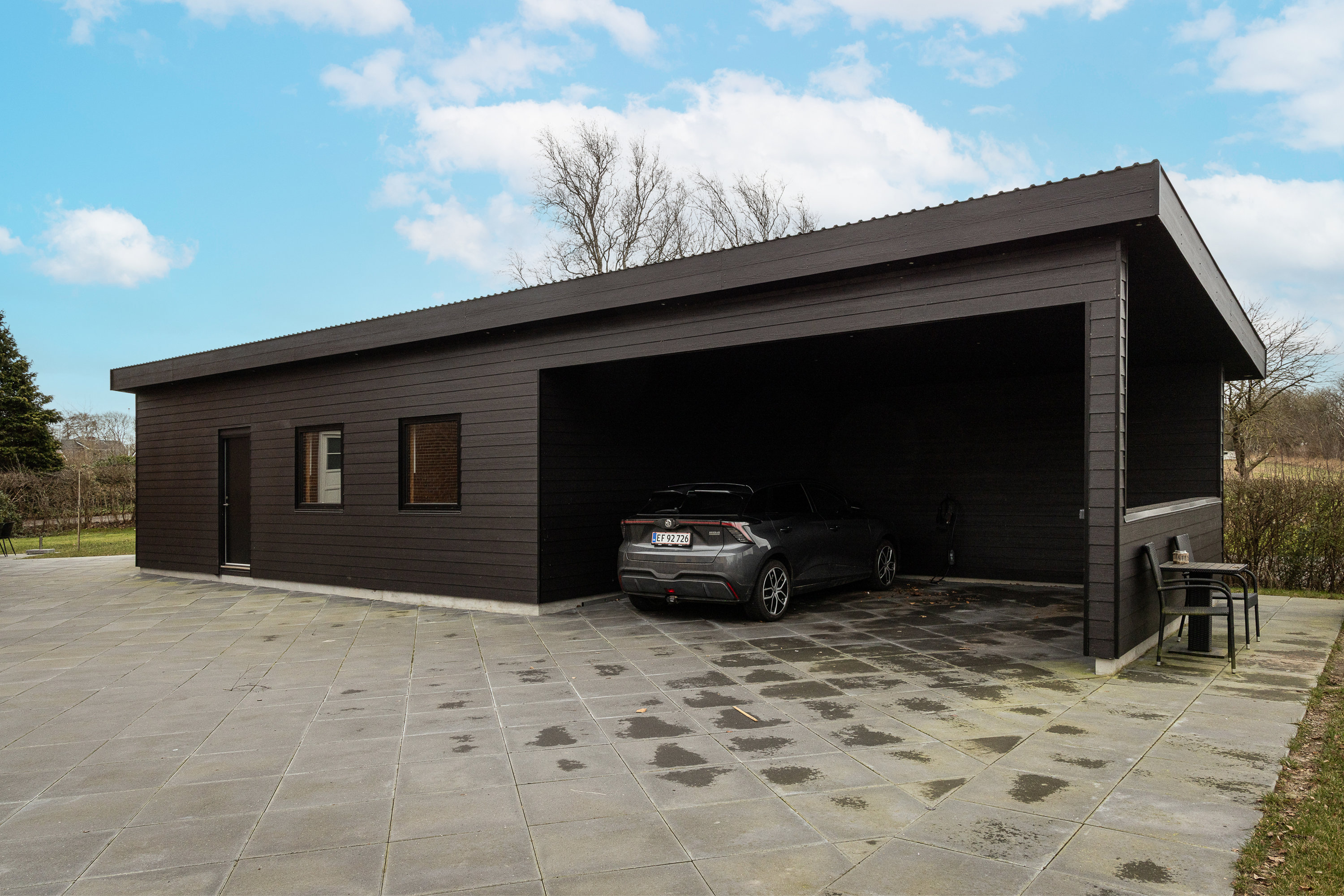 Miniaturebillede 1: carport. Billede af Sdr. Rind Vej 52, 8800 Viborg