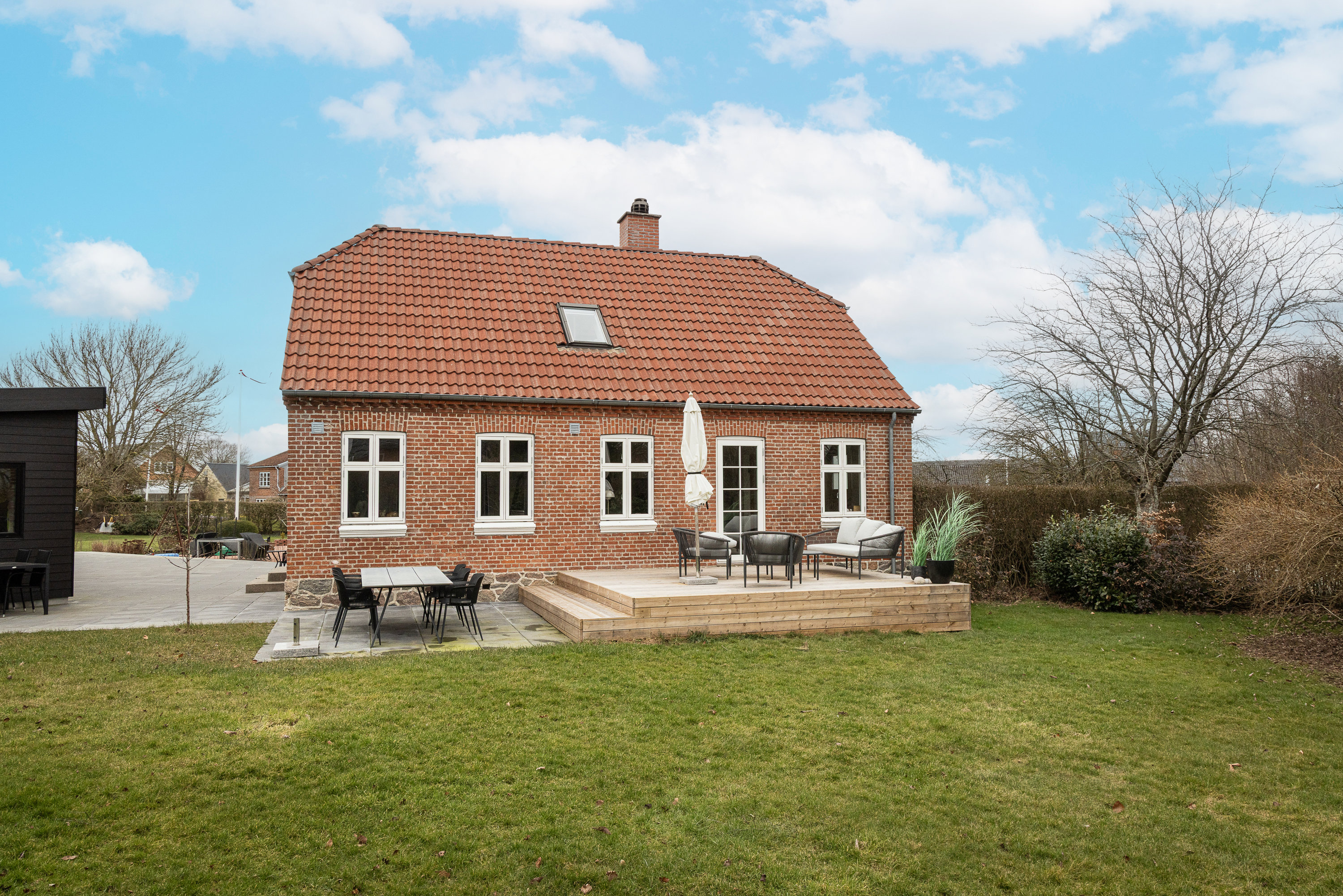 Villa: Terrasse på Sdr. Rind Vej 52, 8800 Viborg