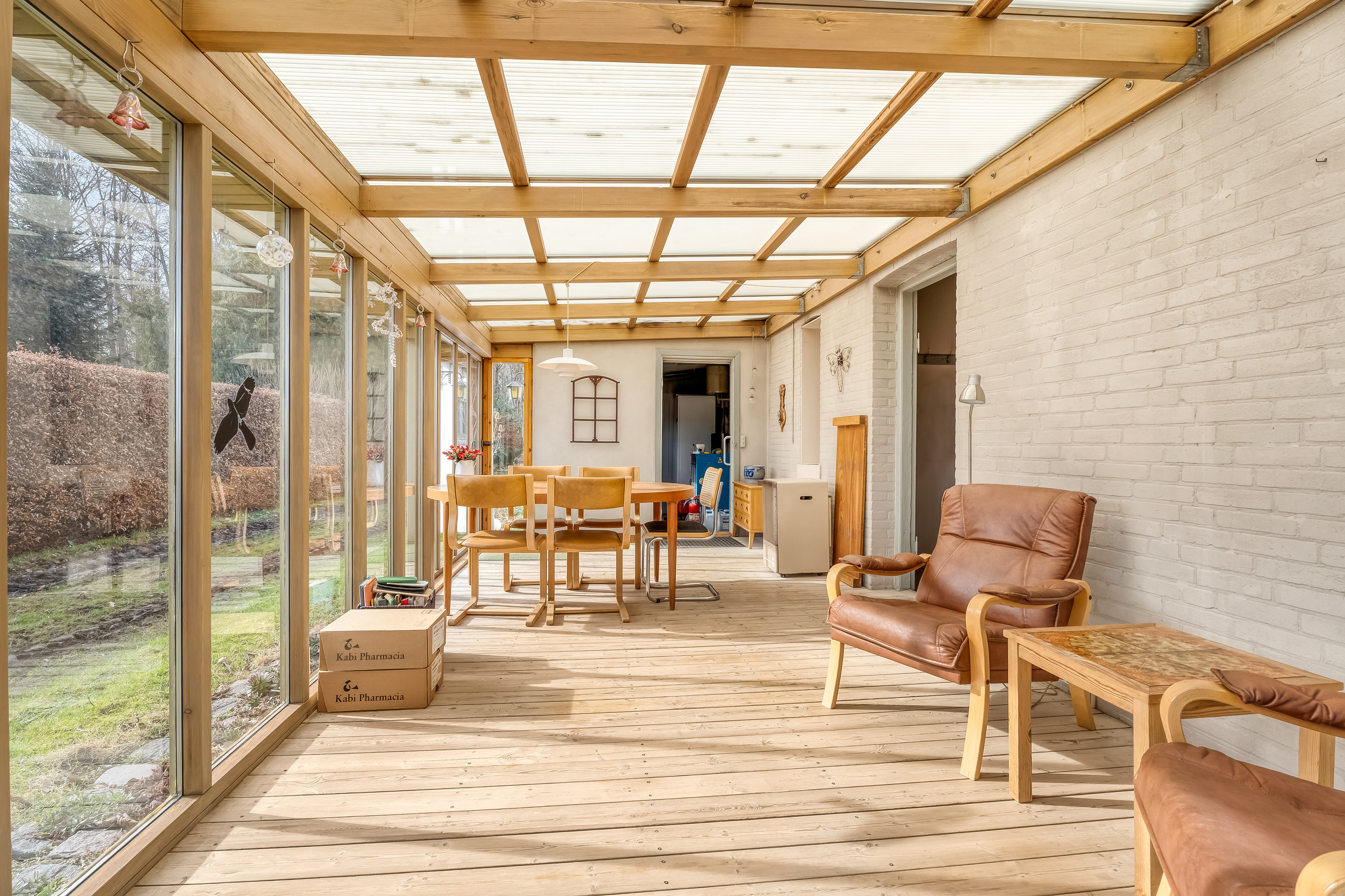 Fremhævet udestue billede i fuldskærmstilstand. Billede af Vestervej 8, 4983 Dannemare