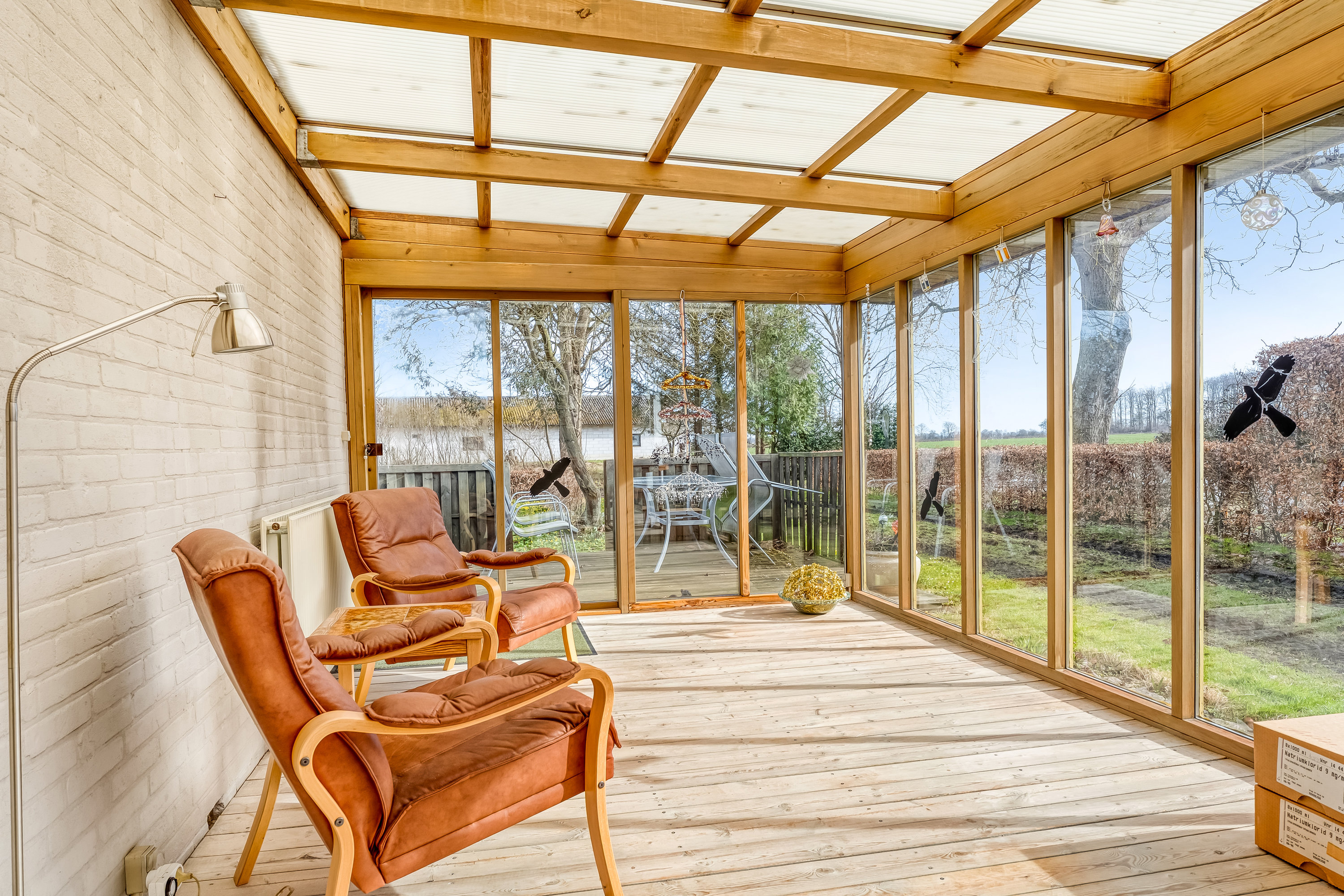 Fremhævet udestue billede i fuldskærmstilstand. Billede af Vestervej 8, 4983 Dannemare