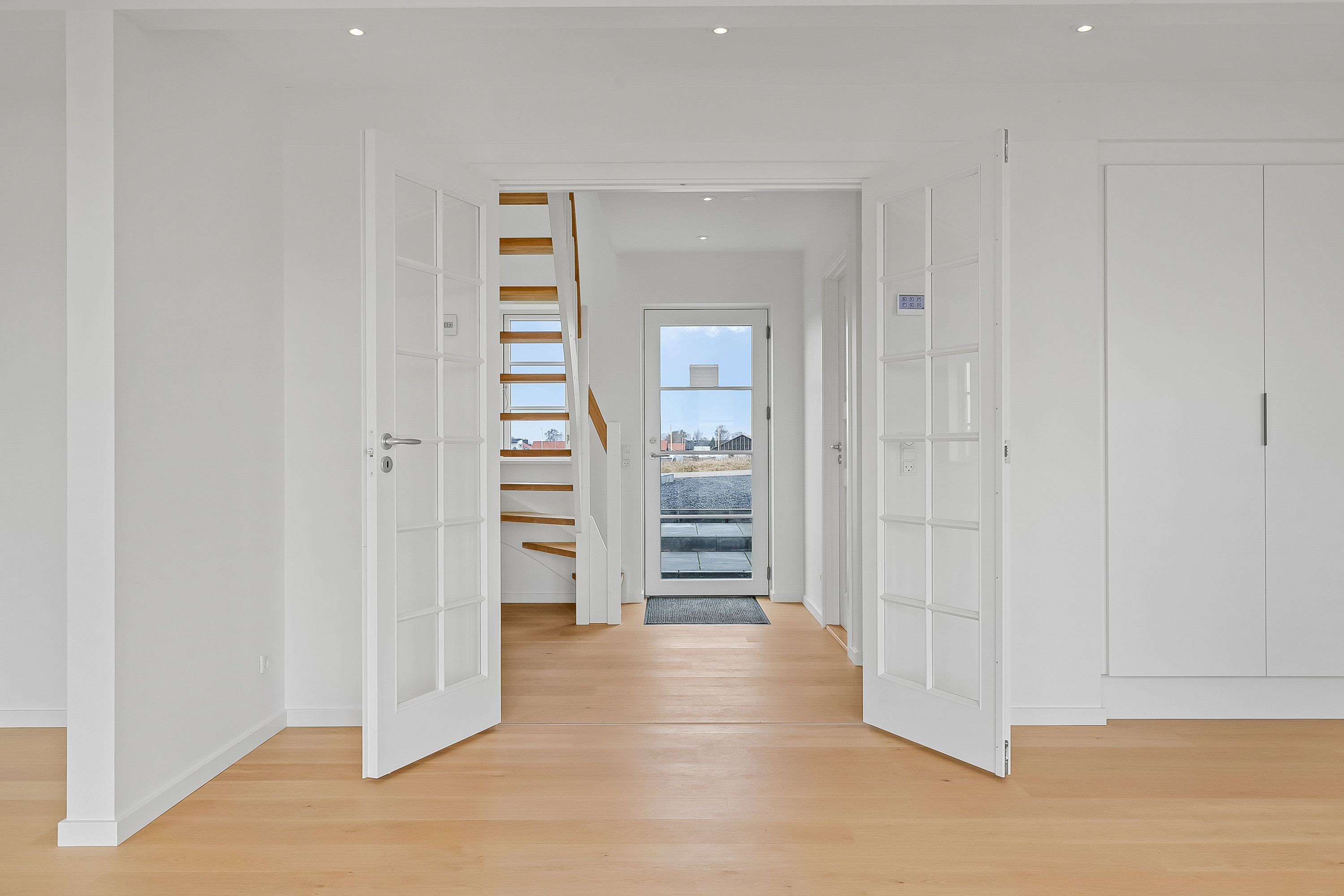 Fremhævet entré billede i fuldskærmstilstand. Billede af Enghaven 79, Grejs, 7100 Vejle