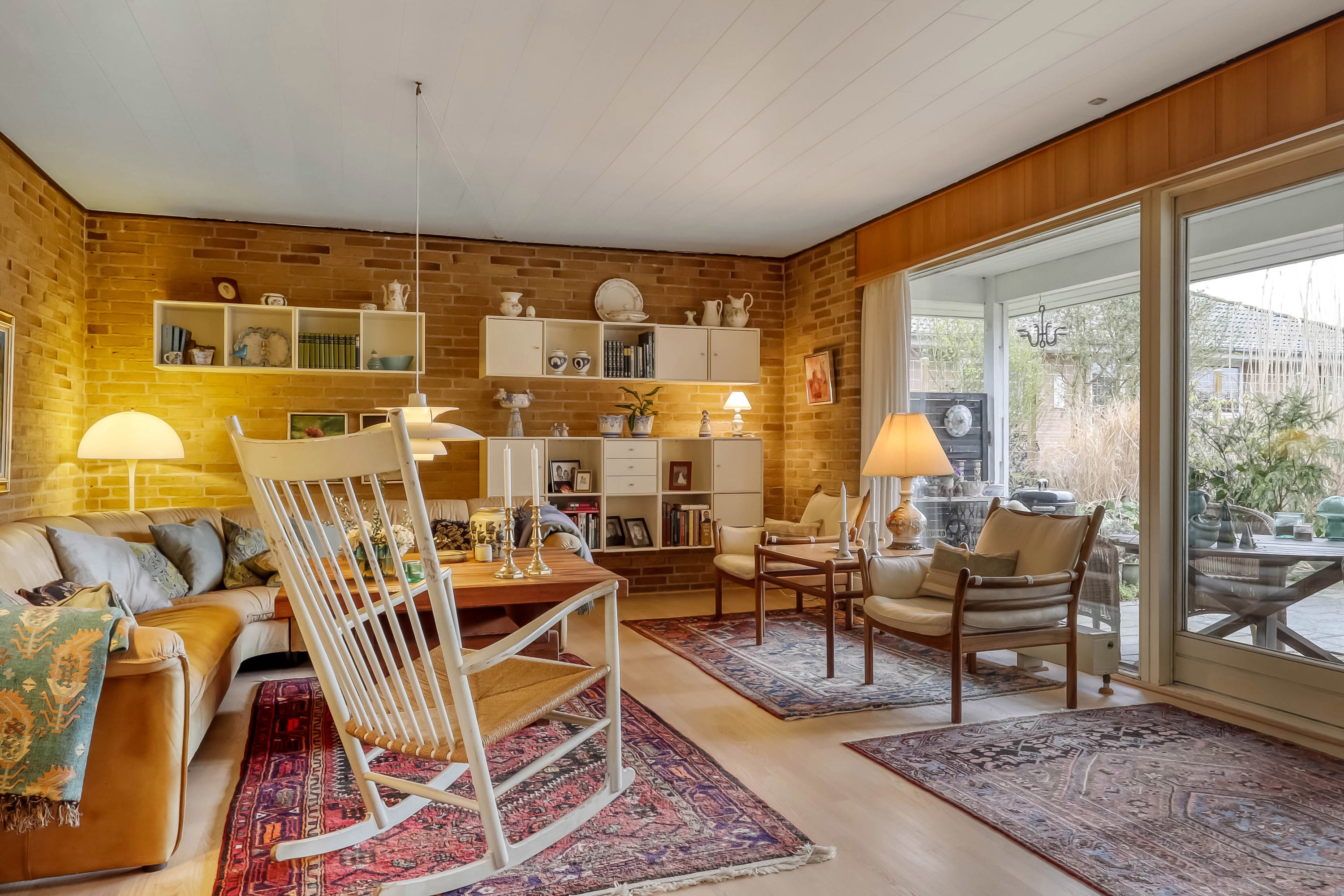 Fremhævet stue billede i fuldskærmstilstand. Billede af Cedervænget 14, Tåsinge, 5700 Svendborg