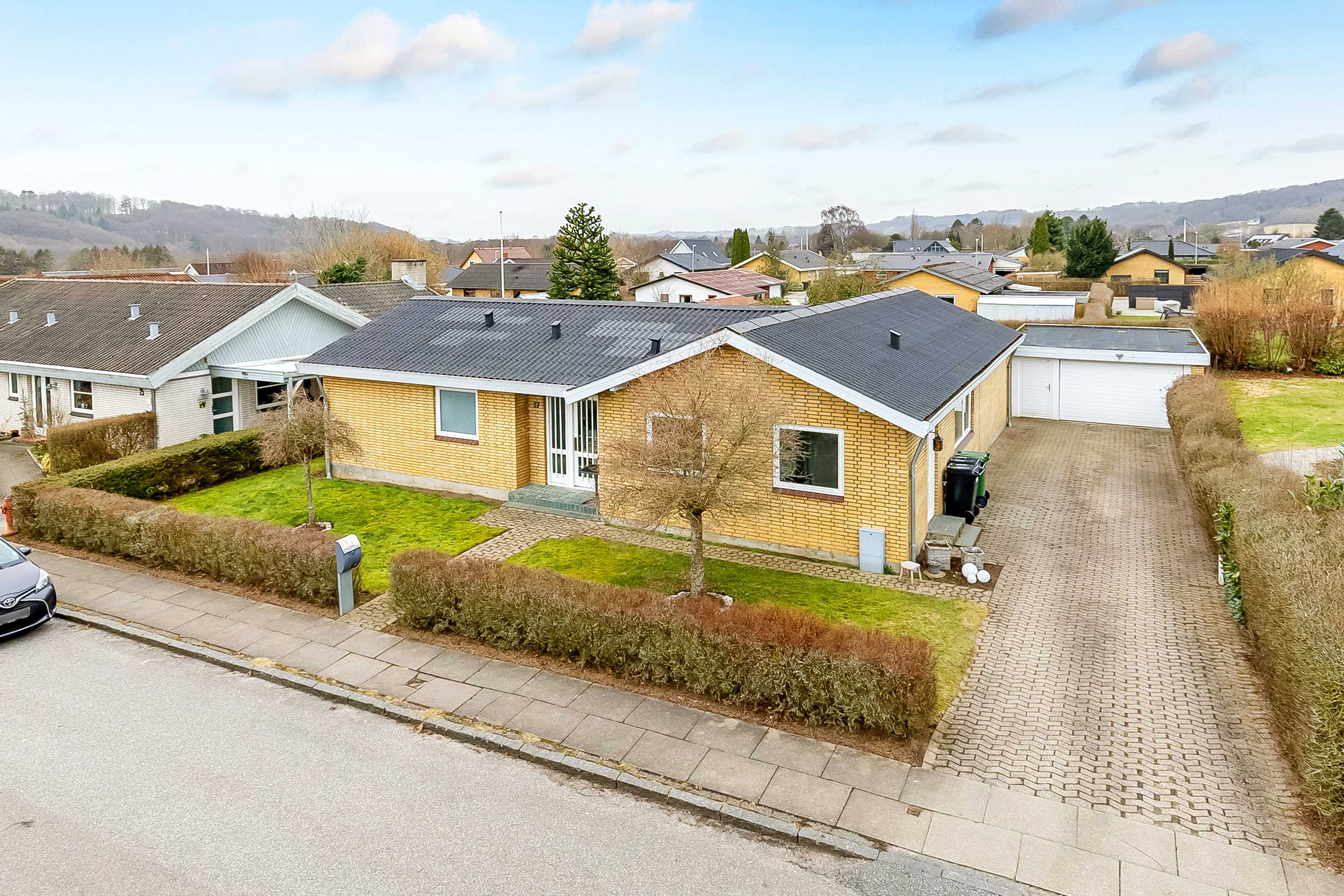 Villa: Mastefoto på Musvitvej 27, 7100 Vejle