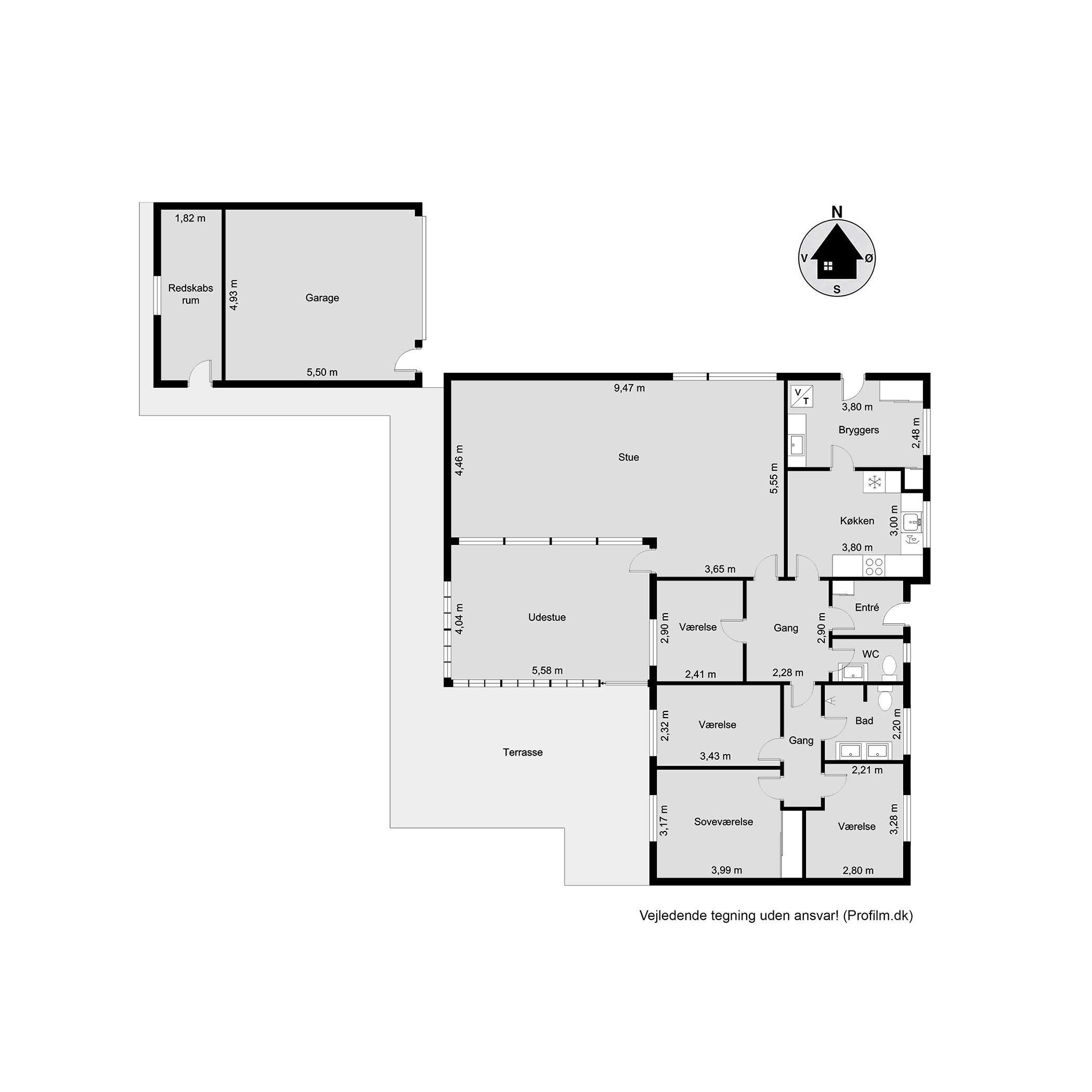 Plantegninger billede af Musvitvej 27, 7100 Vejle