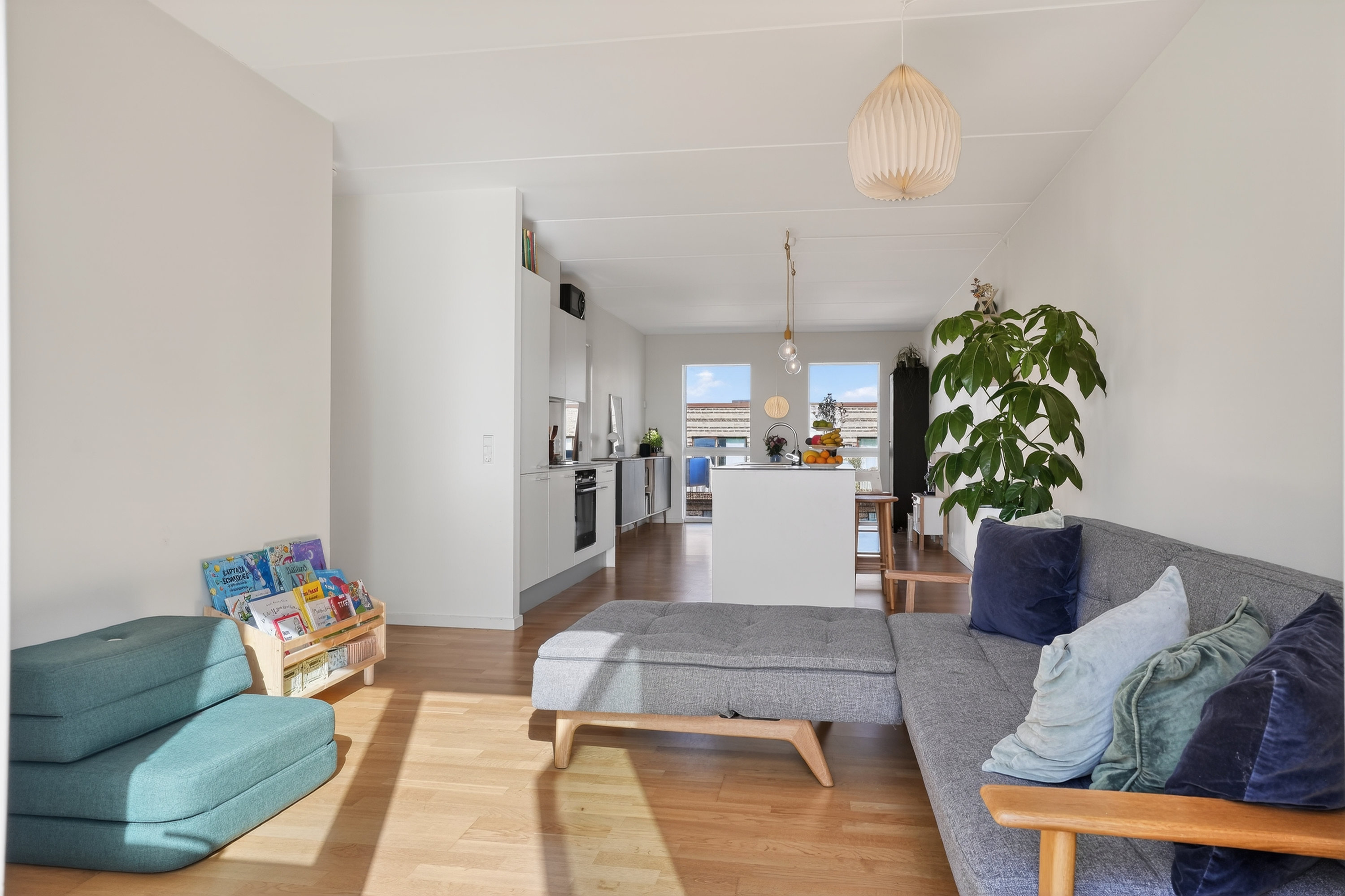 Fremhævet stue billede i fuldskærmstilstand. Billede af Ingrid Marievej 20, 6. th., 2500 Valby