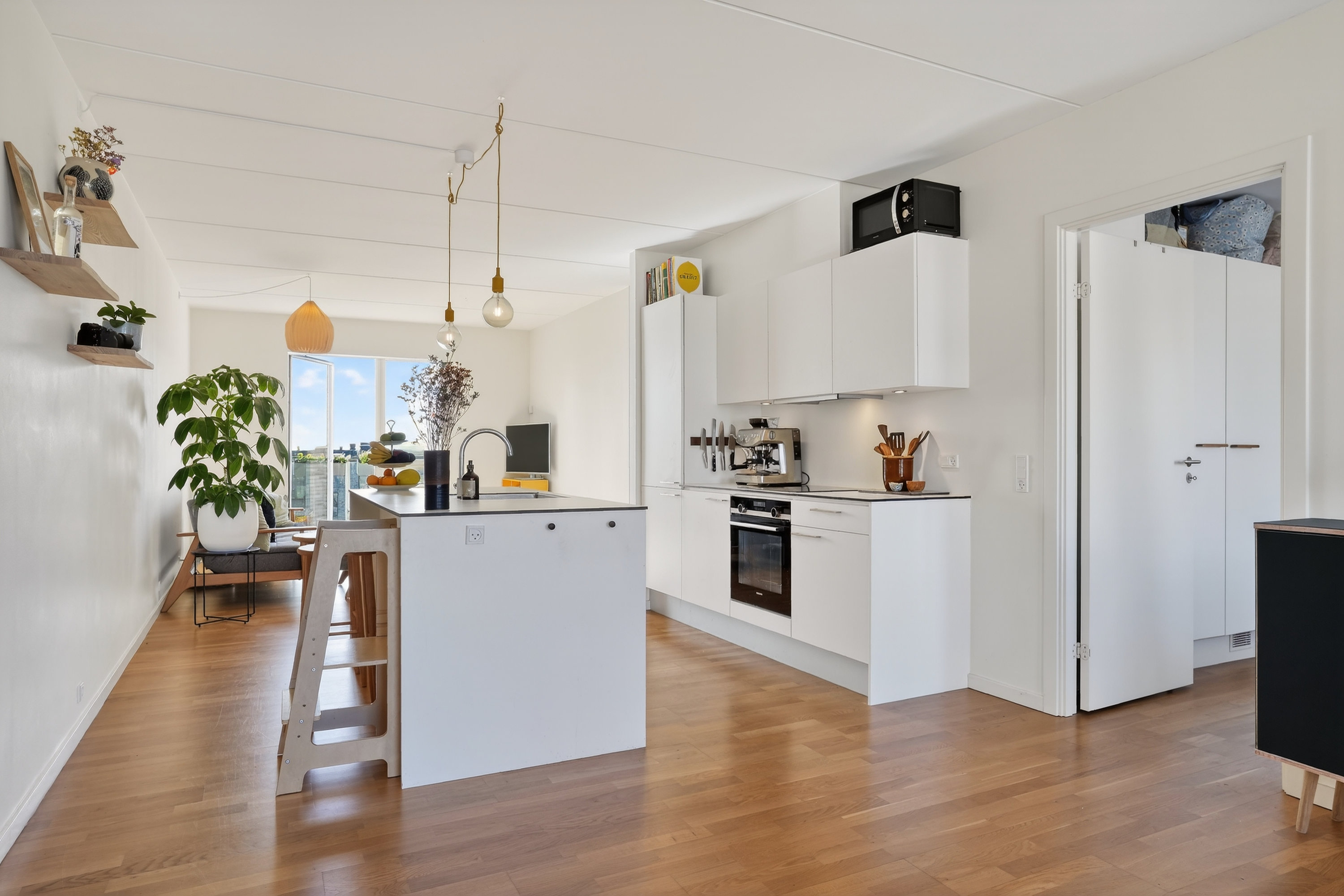 Fremhævet køkken billede i fuldskærmstilstand. Billede af Ingrid Marievej 20, 6. th., 2500 Valby